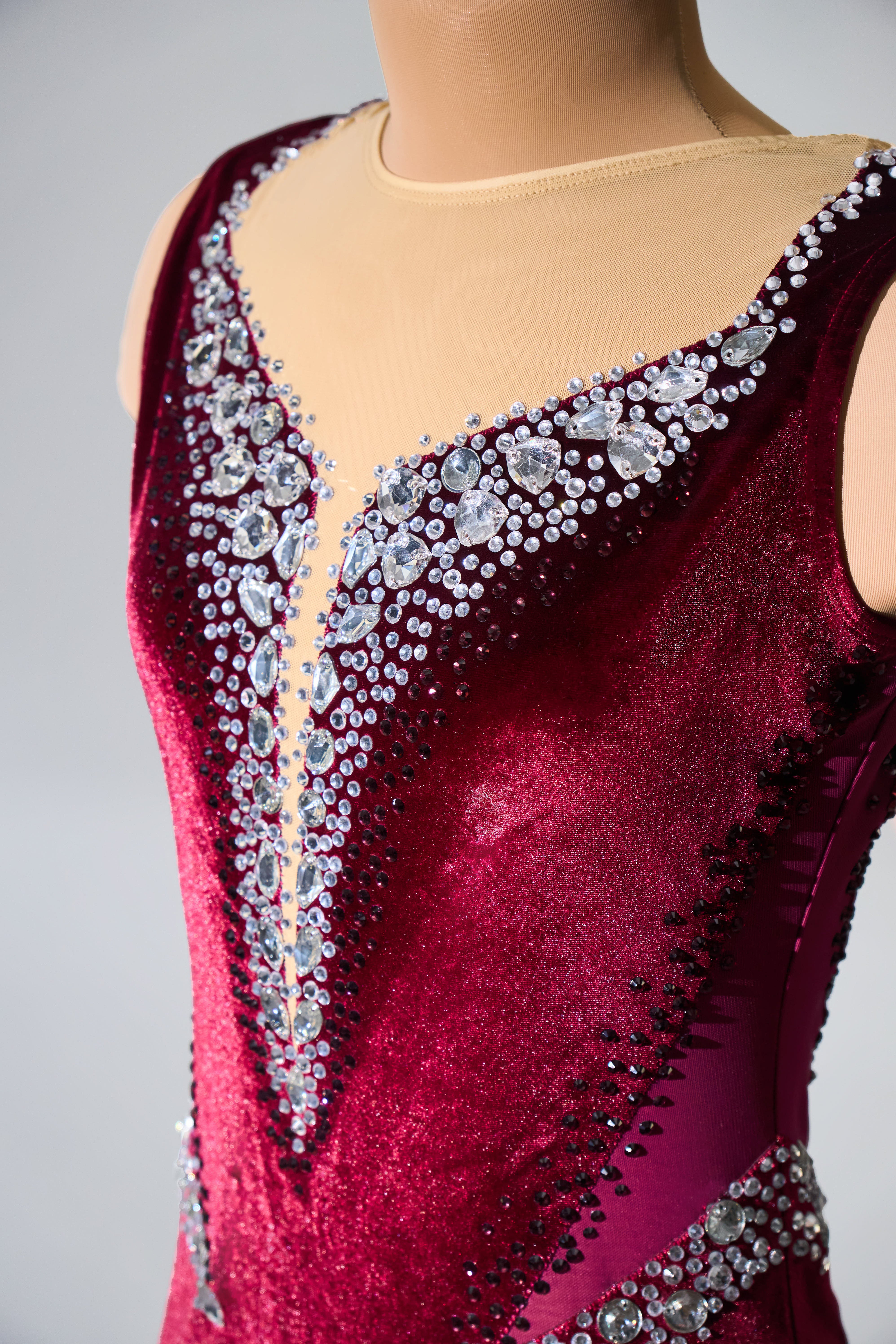 Justaucorps de gymnastique rythmique (en stock)