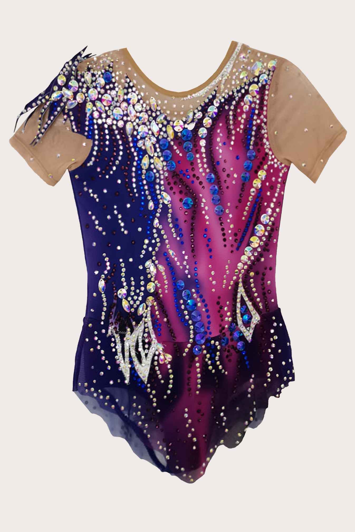 Justaucorps de gymnastique rythmique (sur mesure)