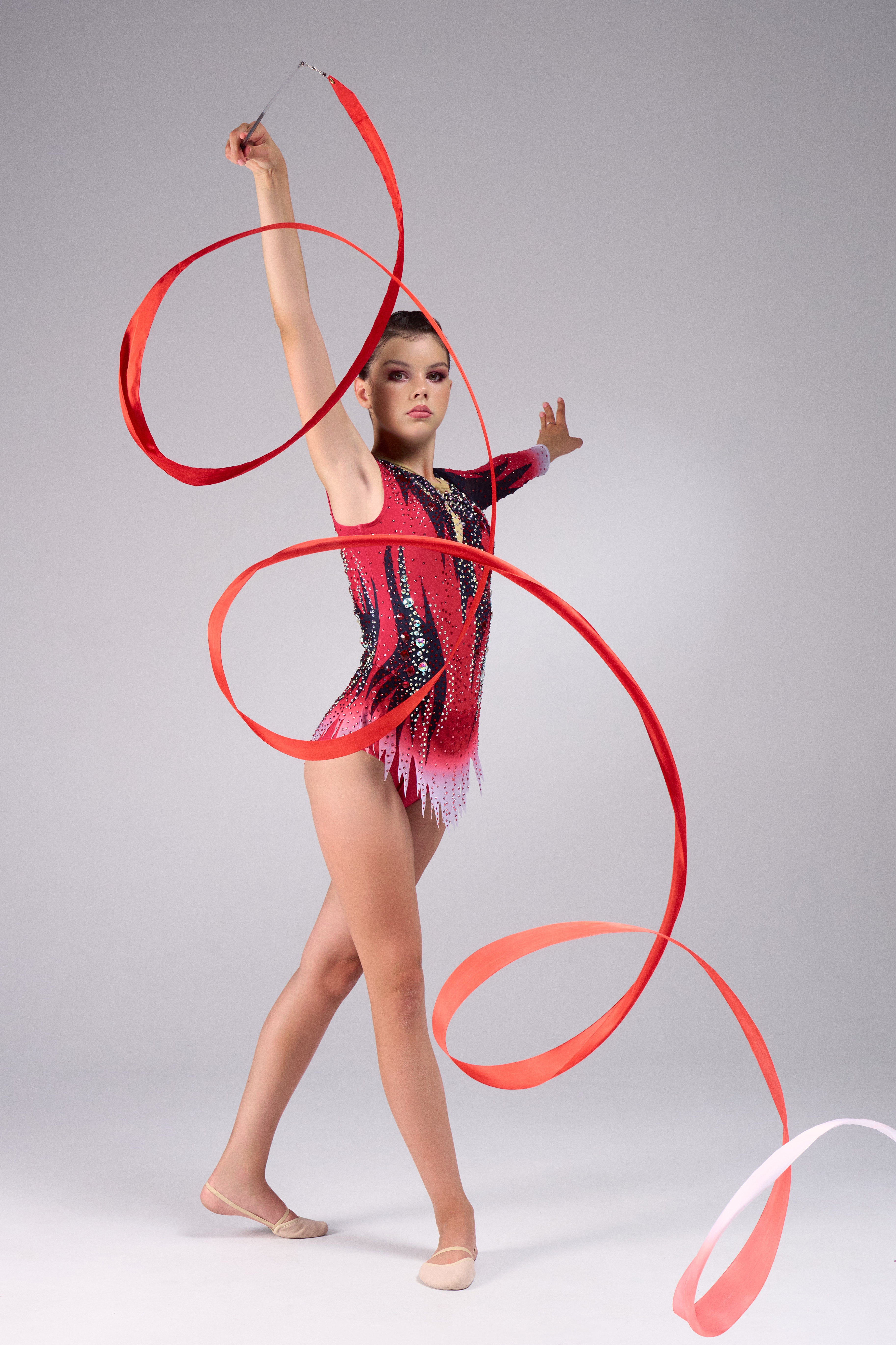 Justaucorps de gymnastique rythmique (sur mesure)