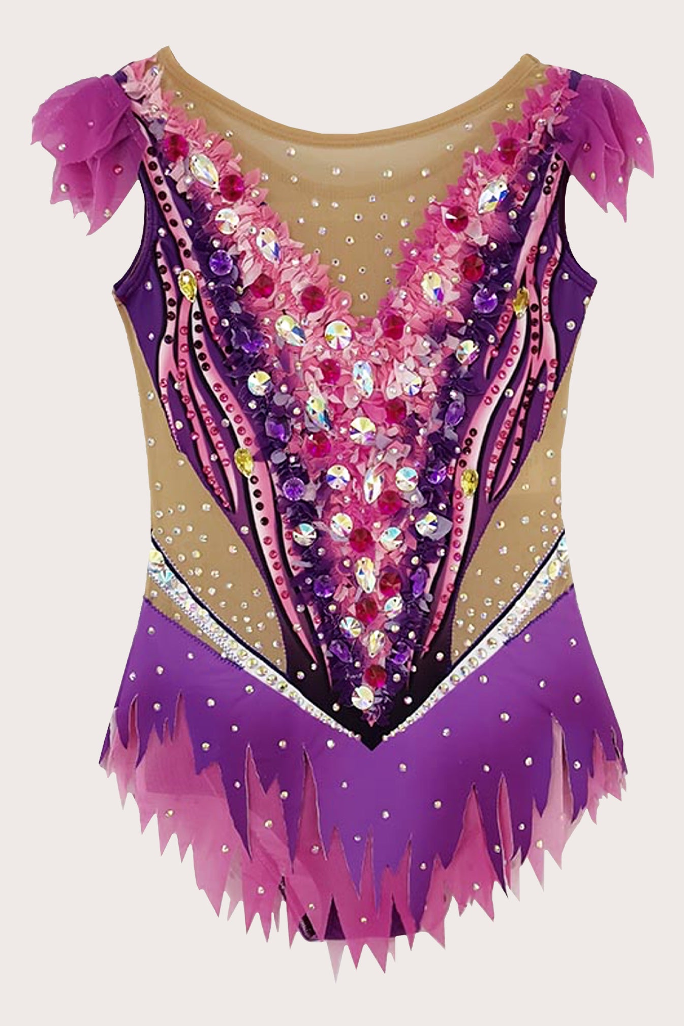 Justaucorps de gymnastique rythmique (sur mesure)