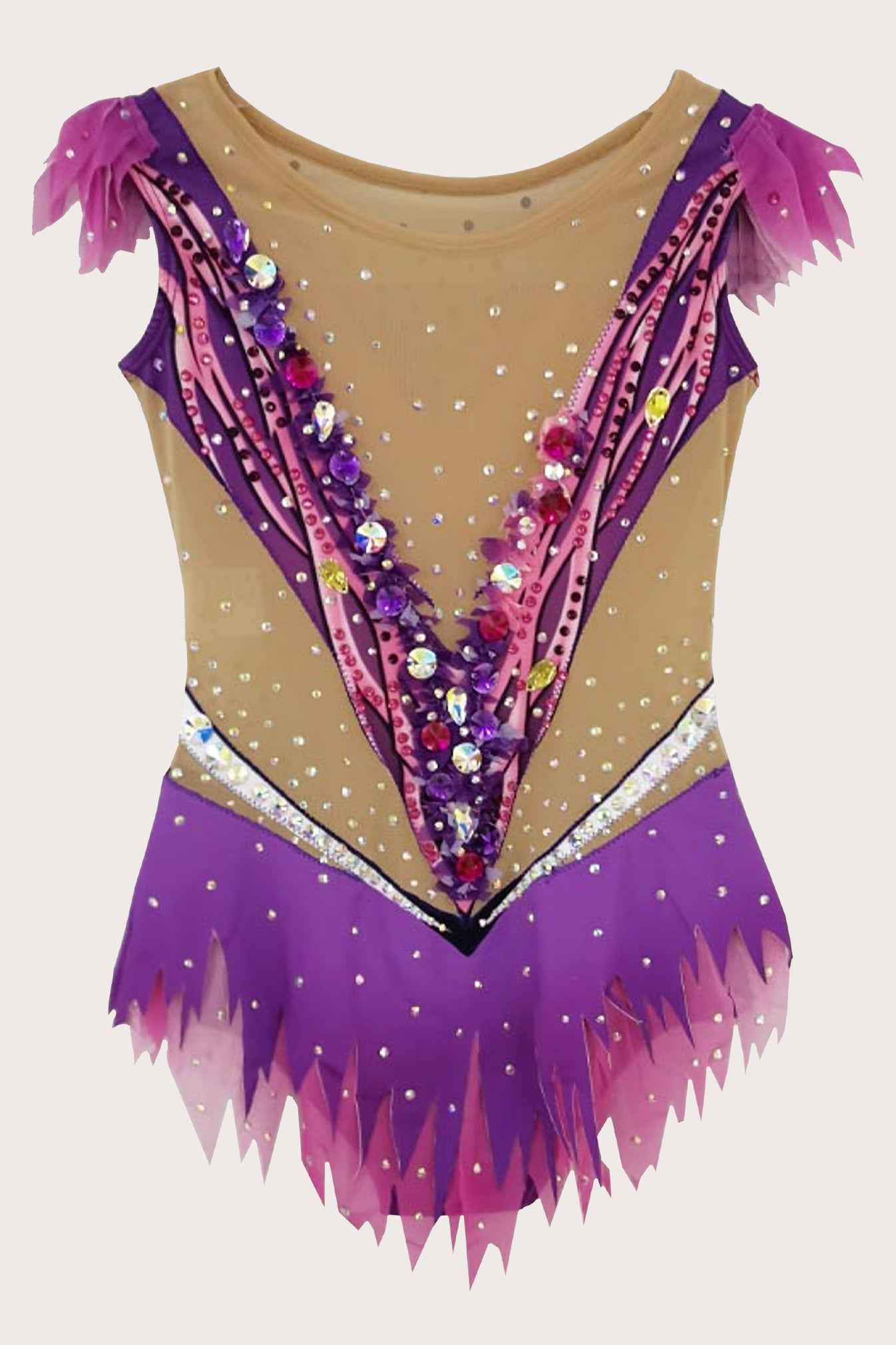 Justaucorps de gymnastique rythmique (sur mesure)