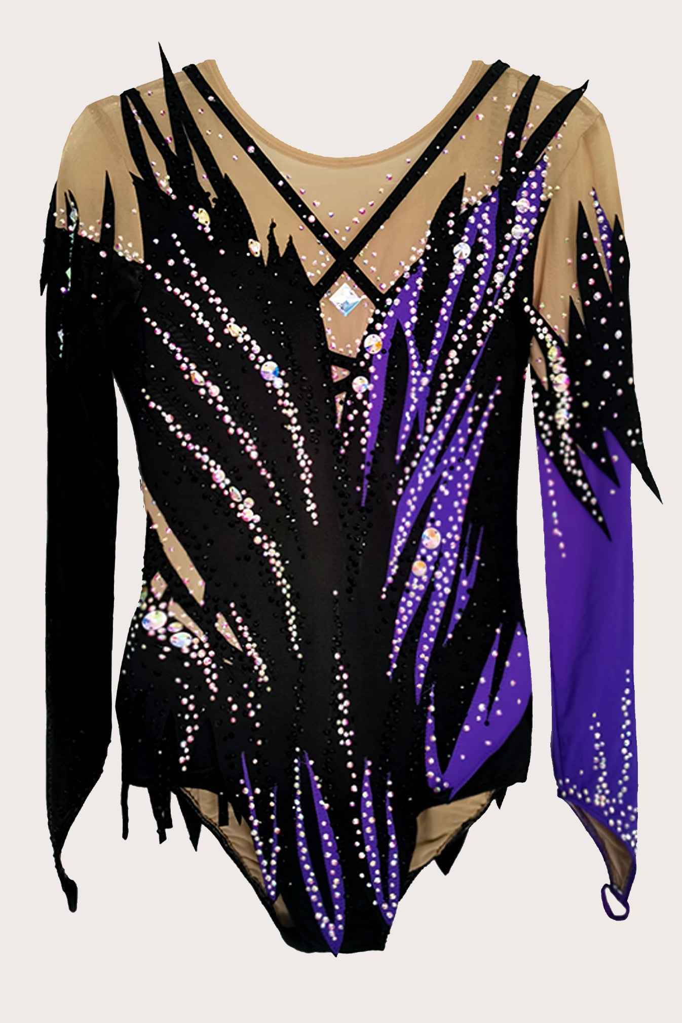 Justaucorps de gymnastique rythmique (sur mesure)