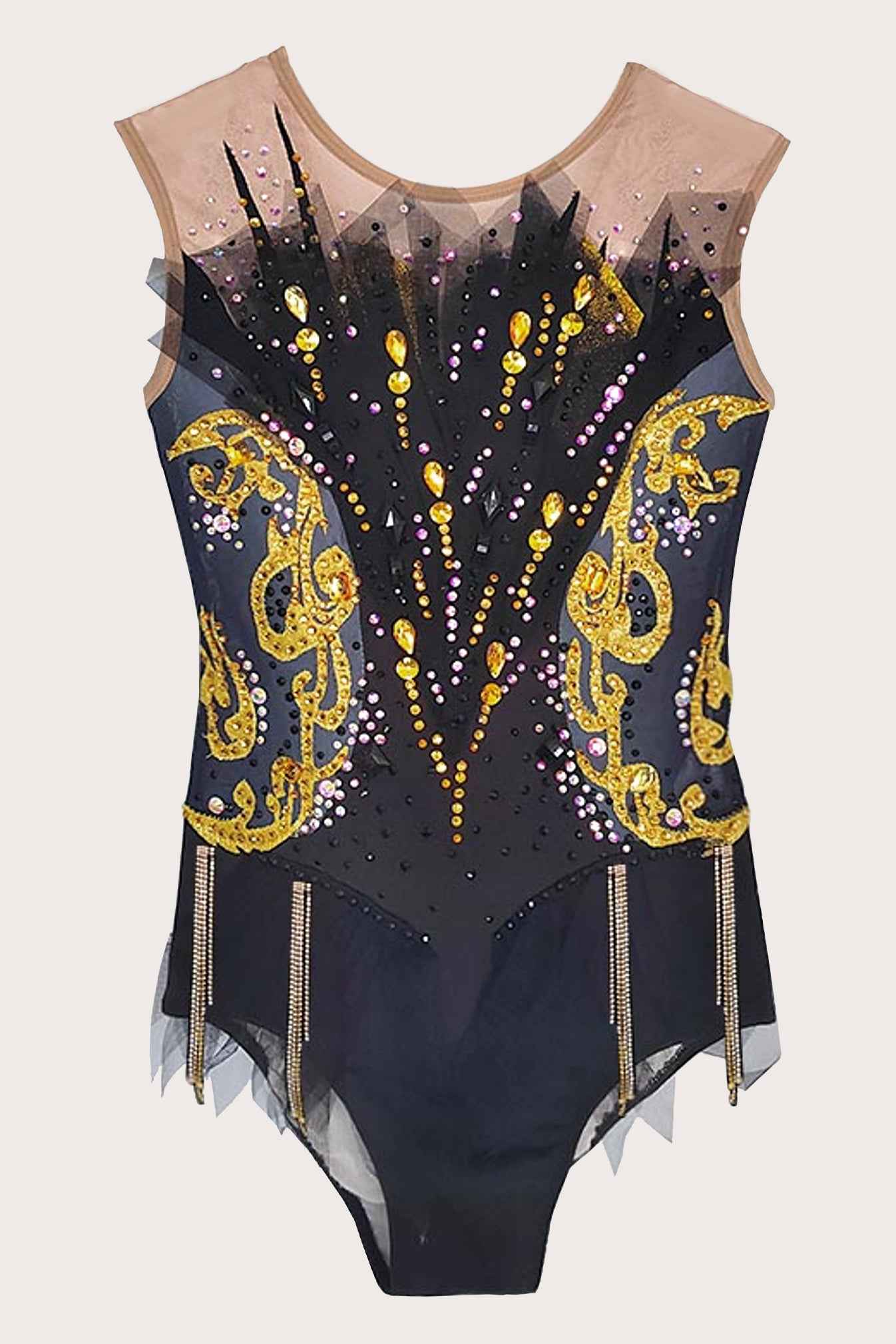 Justaucorps de gymnastique rythmique (sur mesure)