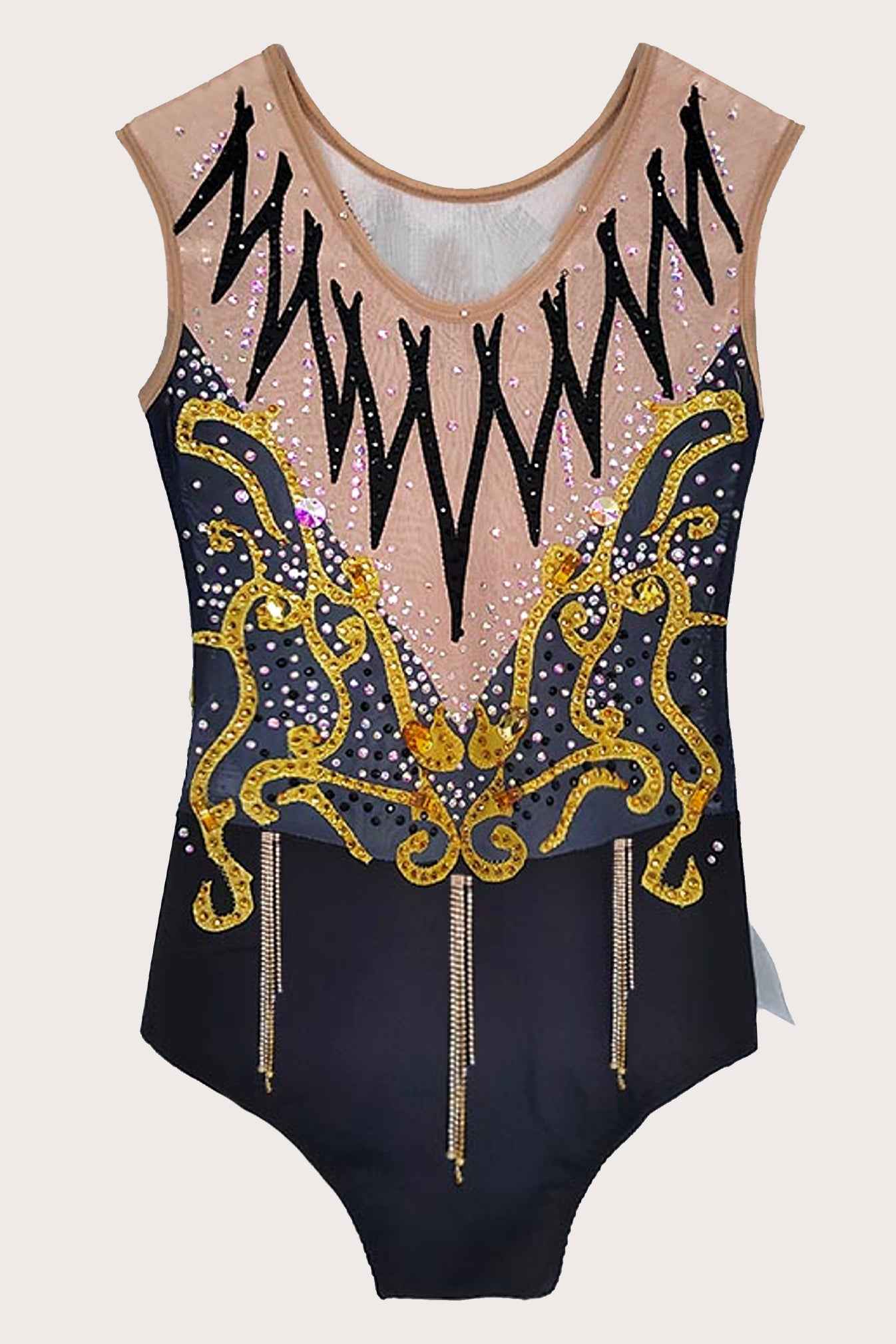 Justaucorps de gymnastique rythmique (sur mesure)