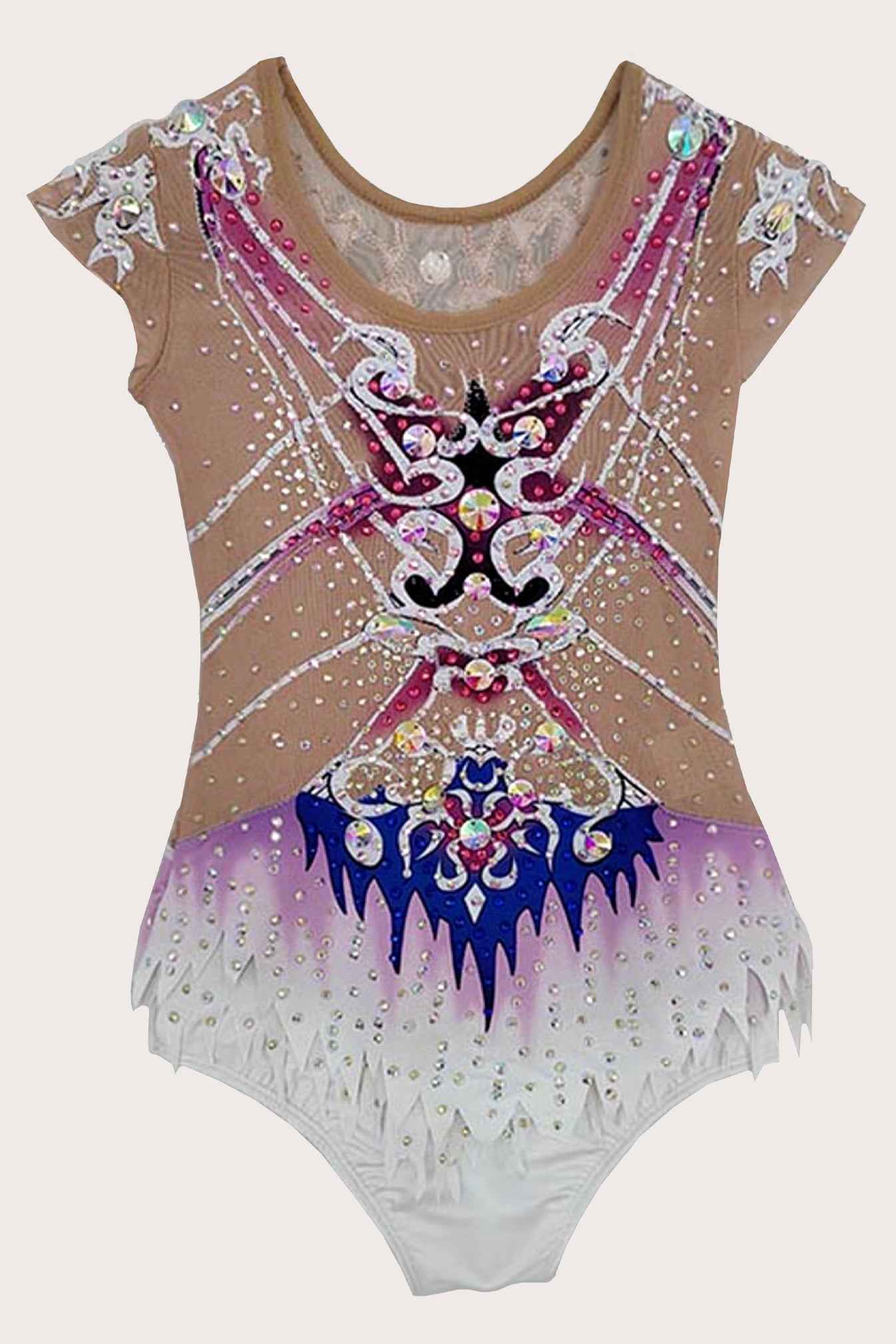 Justaucorps de gymnastique rythmique (sur mesure)