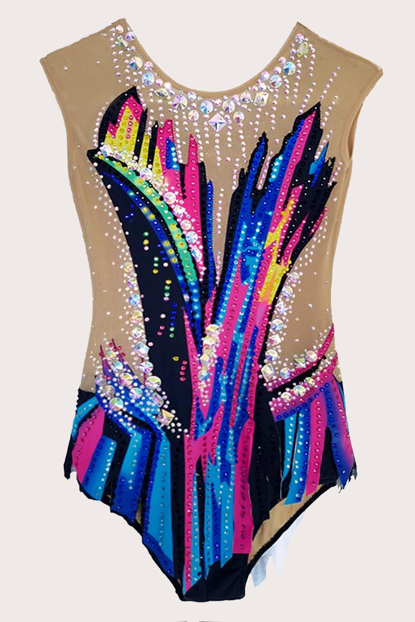 Justaucorps de gymnastique rythmique (sur mesure)