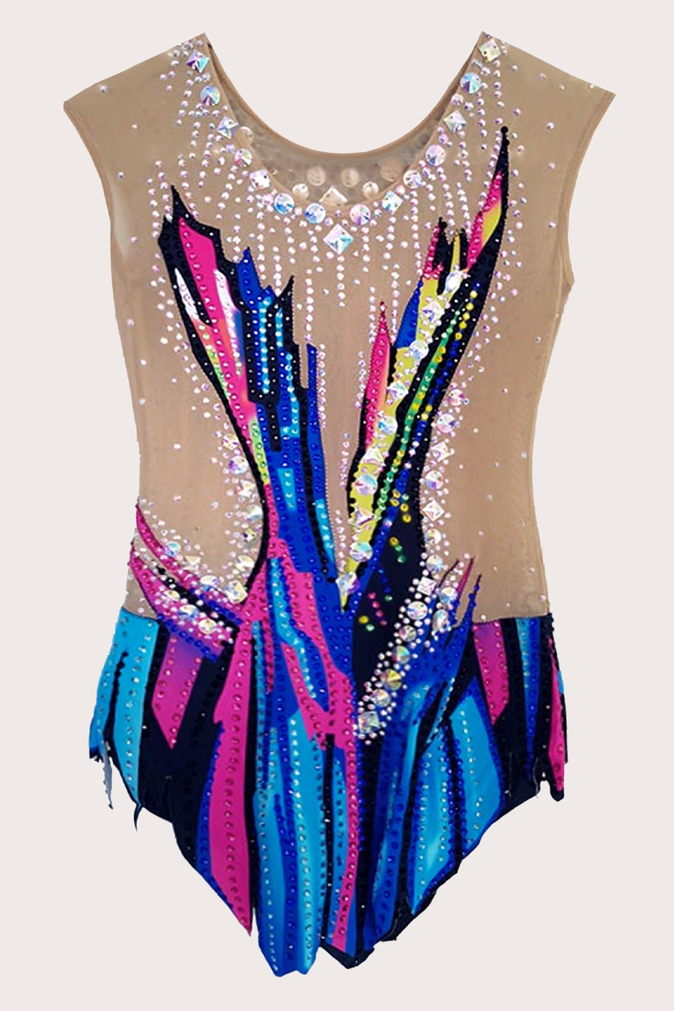 Justaucorps de gymnastique rythmique (sur mesure)