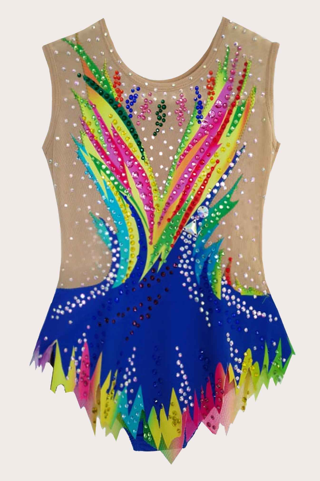 Justaucorps de gymnastique rythmique (sur mesure)