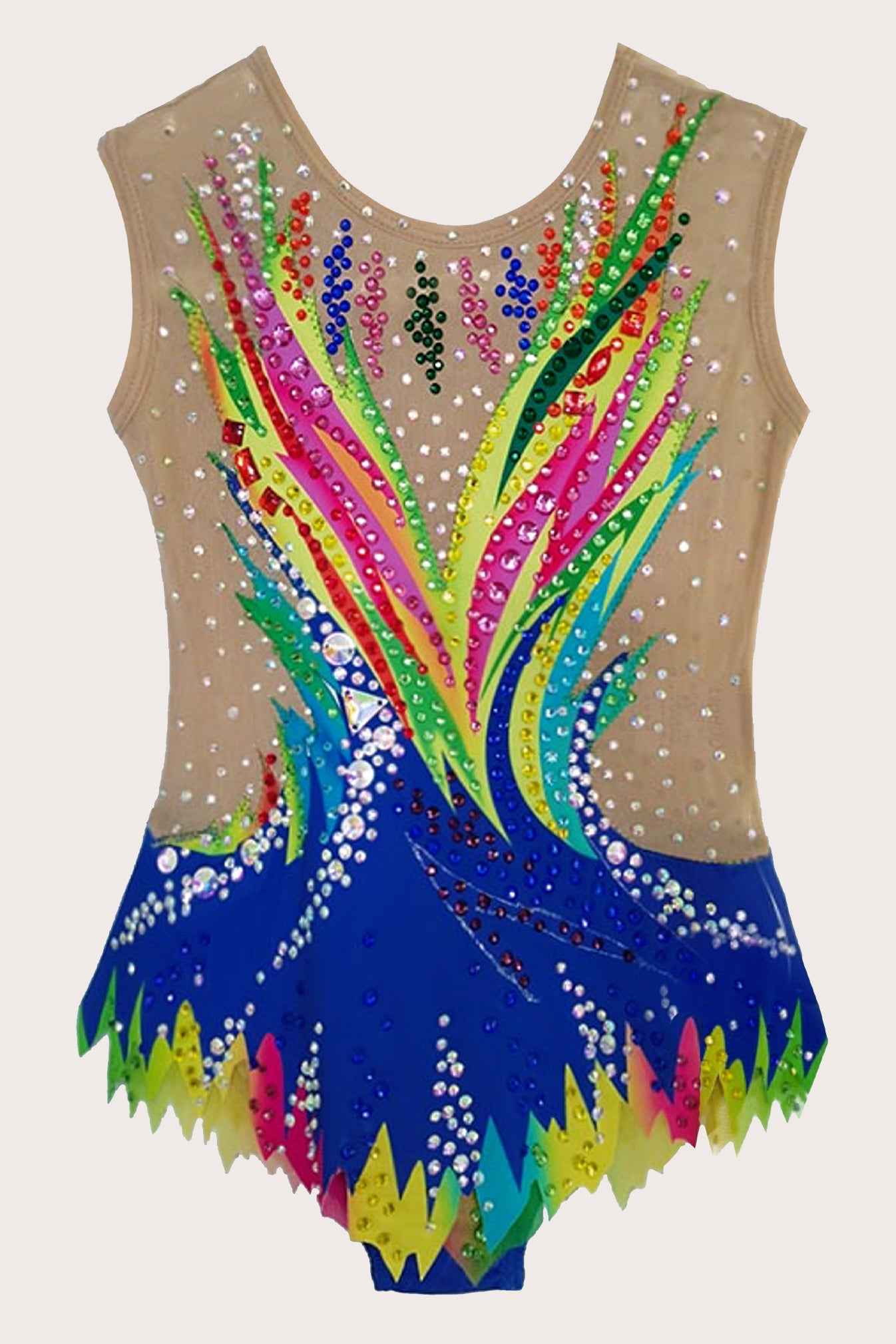 Justaucorps de gymnastique rythmique (sur mesure)