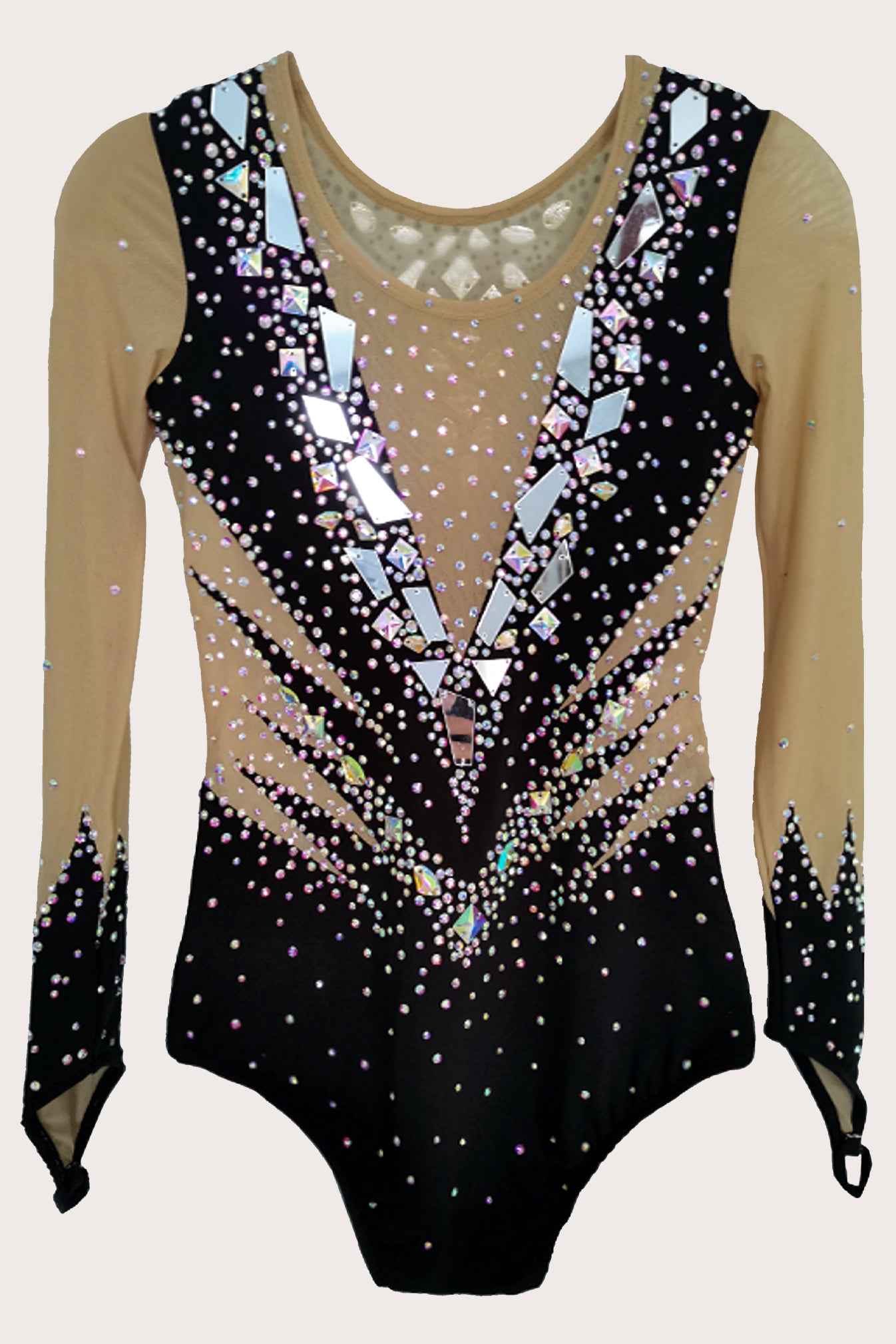 Justaucorps de gymnastique rythmique (sur mesure)