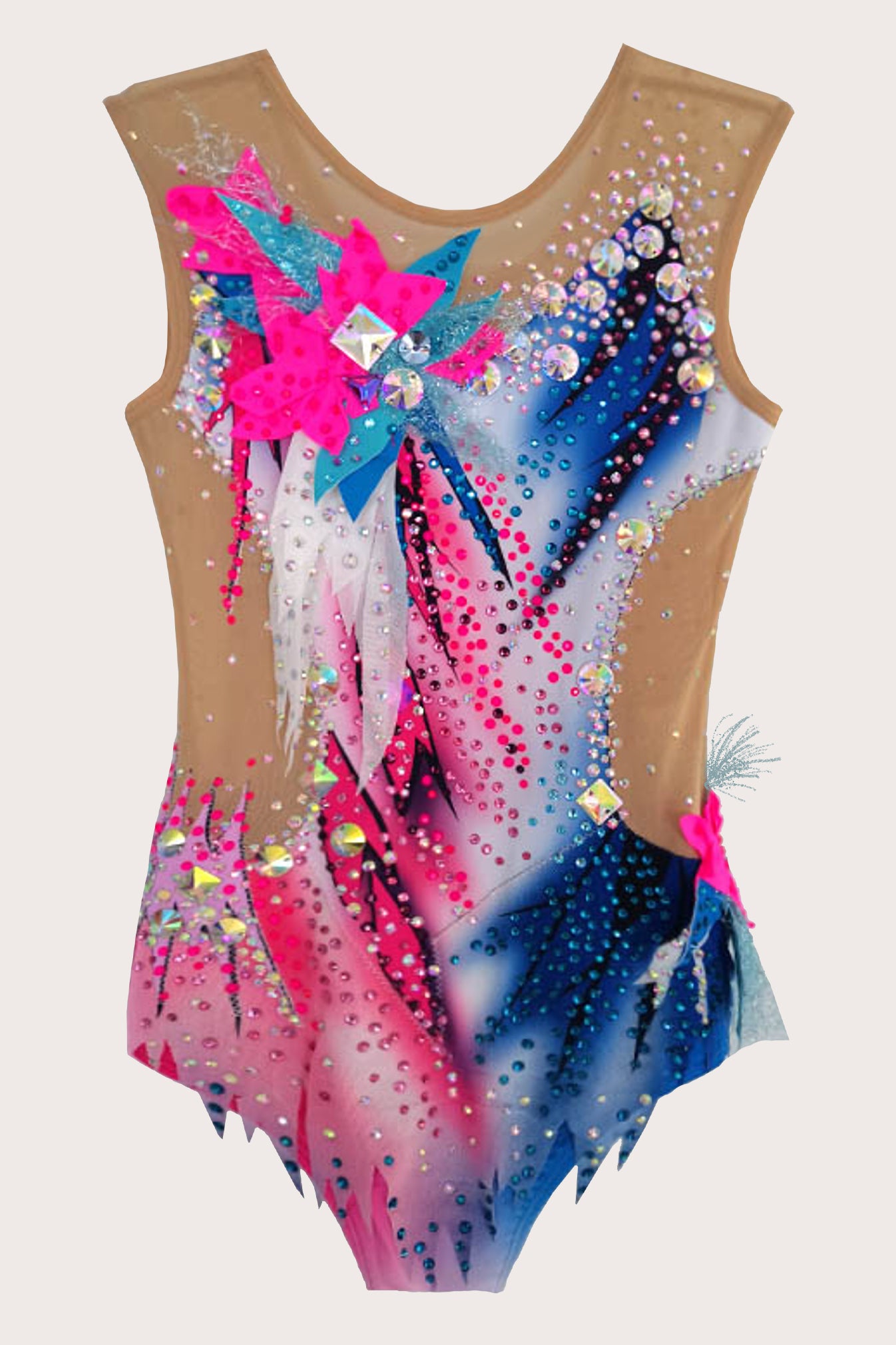 Justaucorps de gymnastique rythmique (sur mesure)