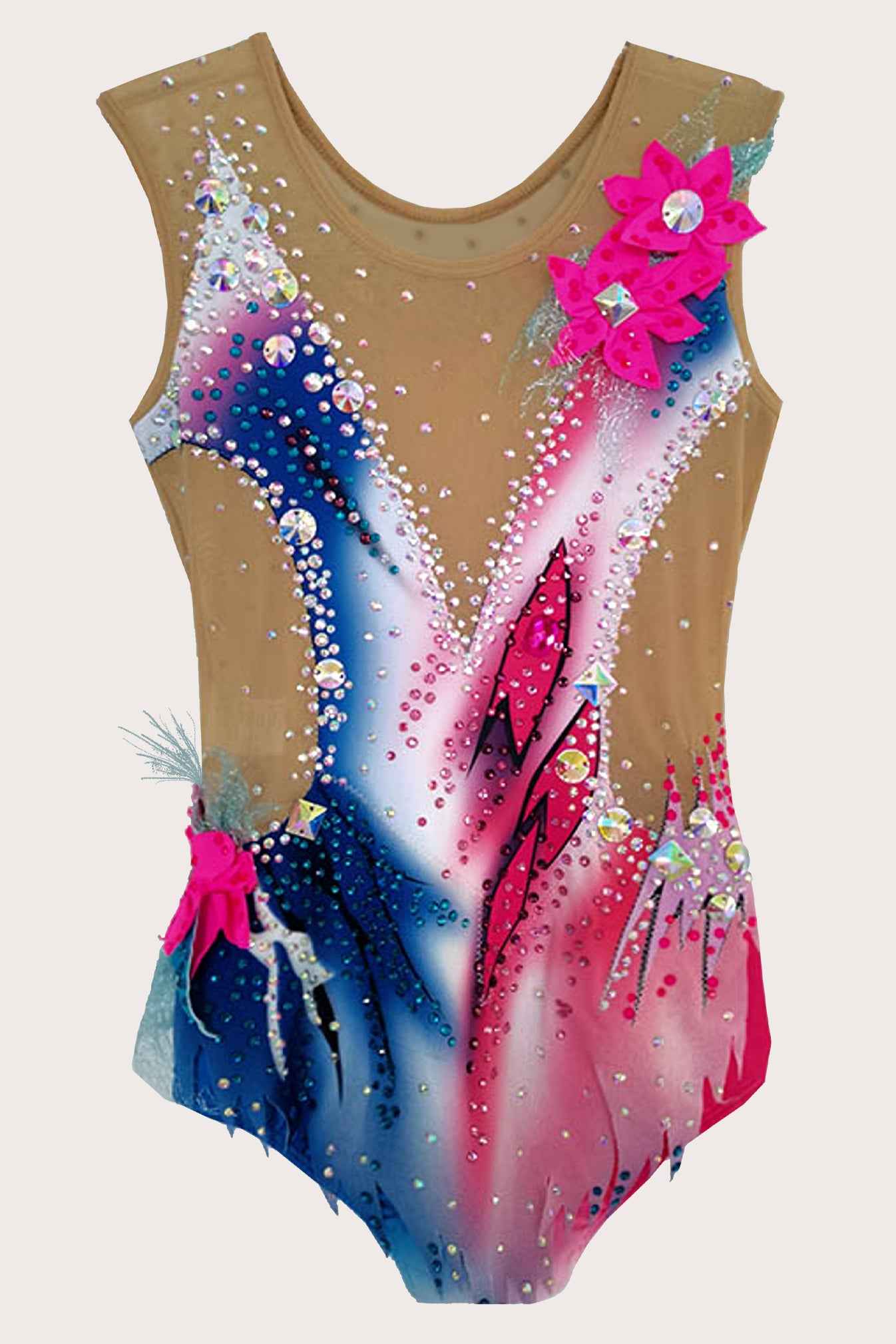 Justaucorps de gymnastique rythmique (sur mesure)