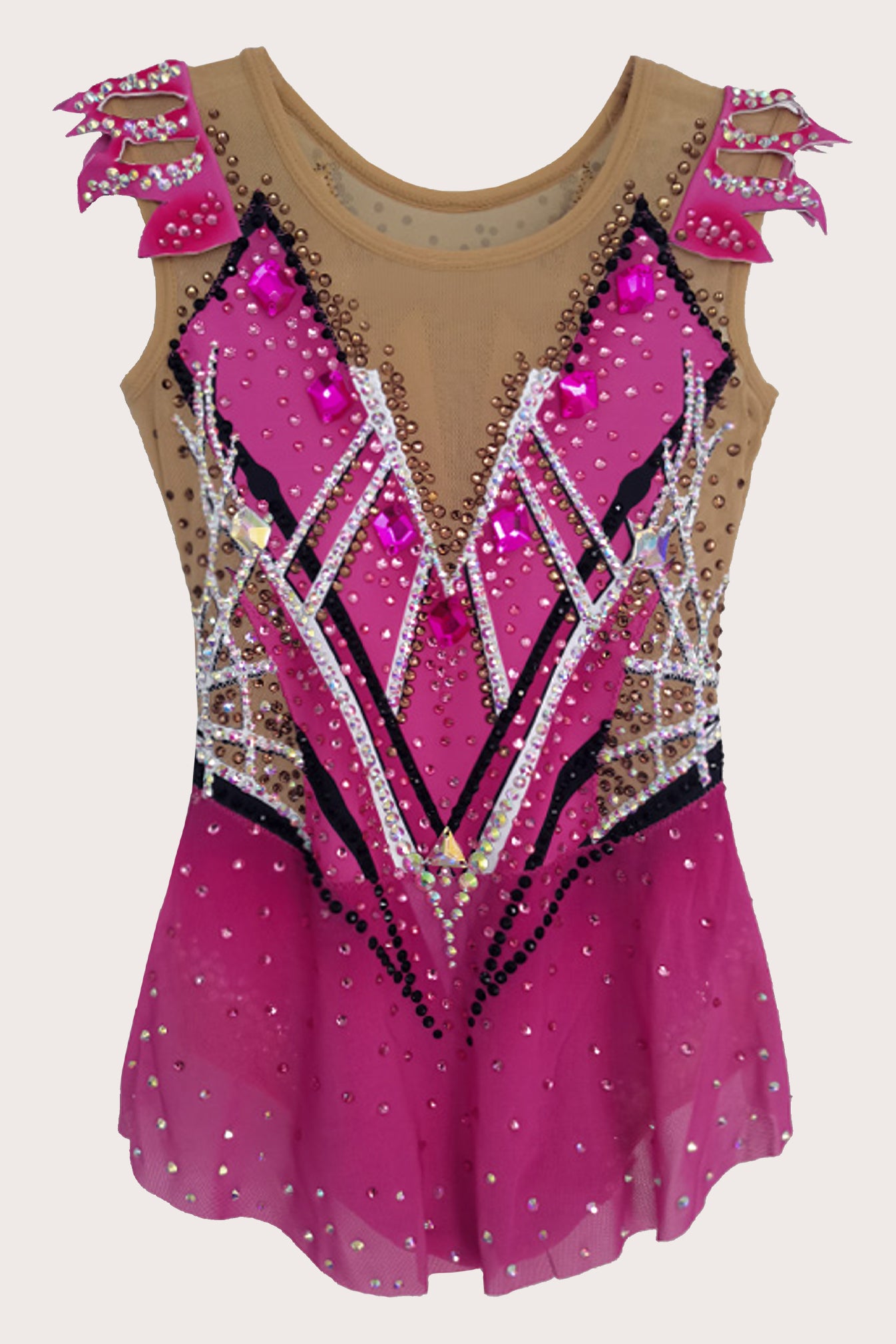 Justaucorps de gymnastique rythmique (sur mesure)