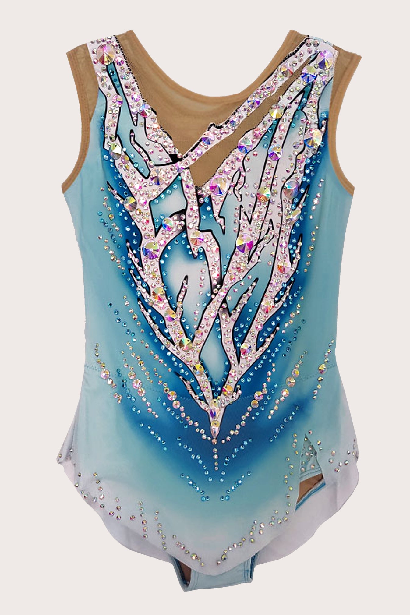 Justaucorps de gymnastique rythmique (sur mesure)