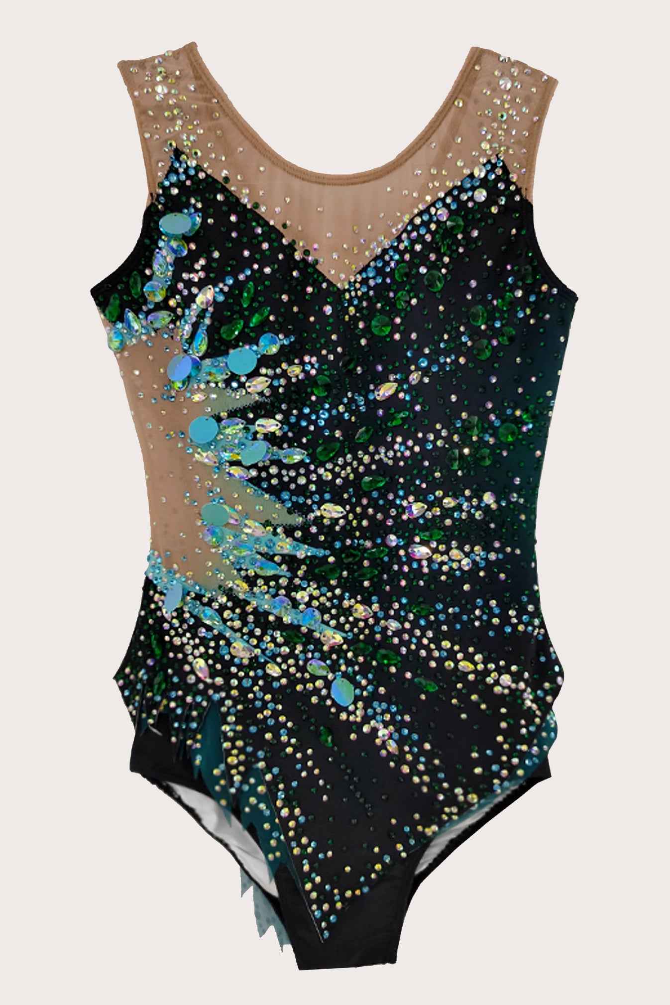 Justaucorps de gymnastique rythmique (sur mesure)