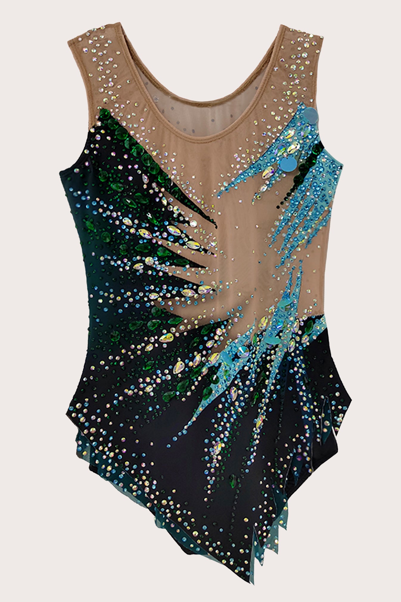 Justaucorps de gymnastique rythmique (sur mesure)