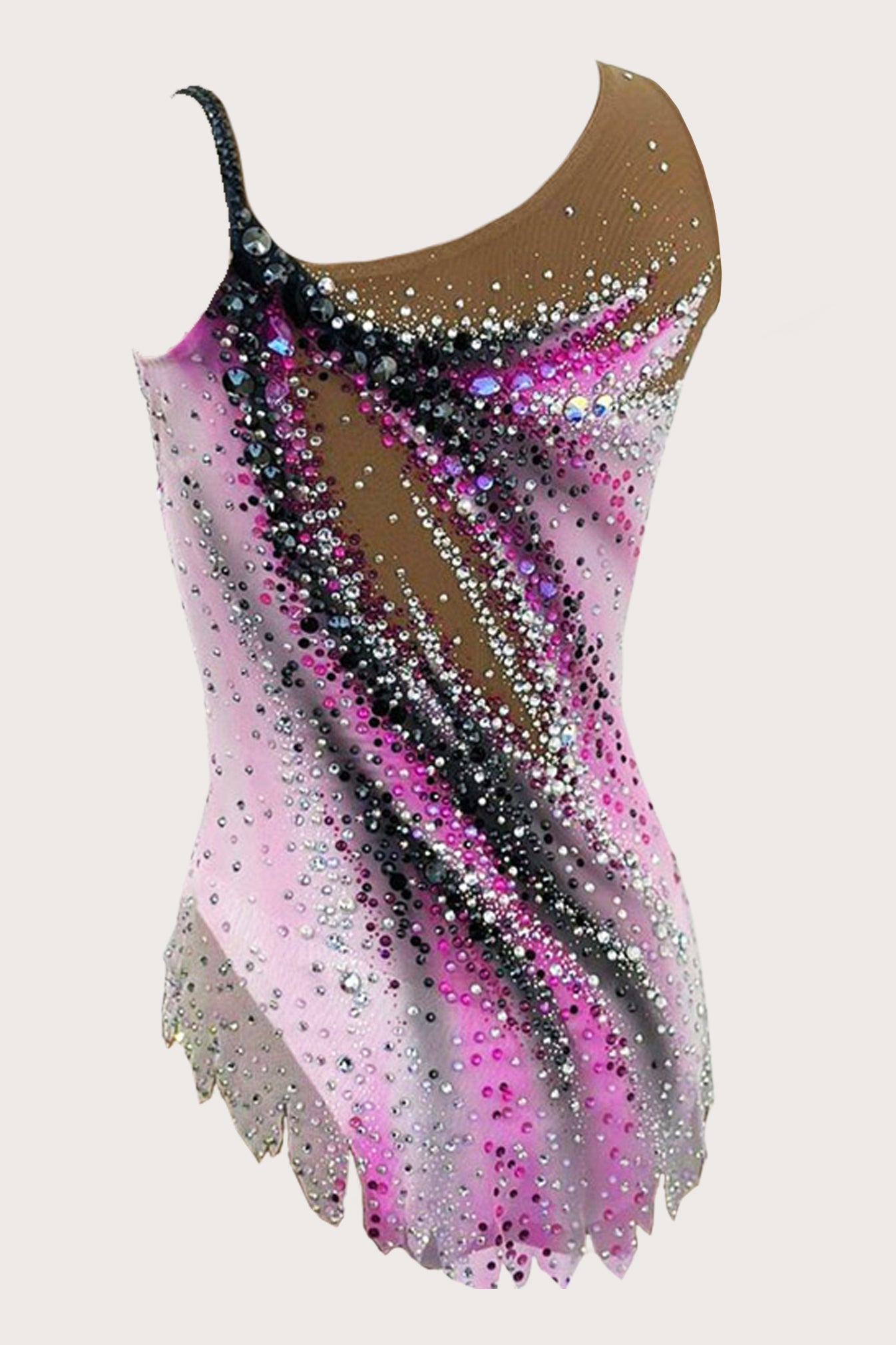 Justaucorps de gymnastique rythmique (sur mesure)