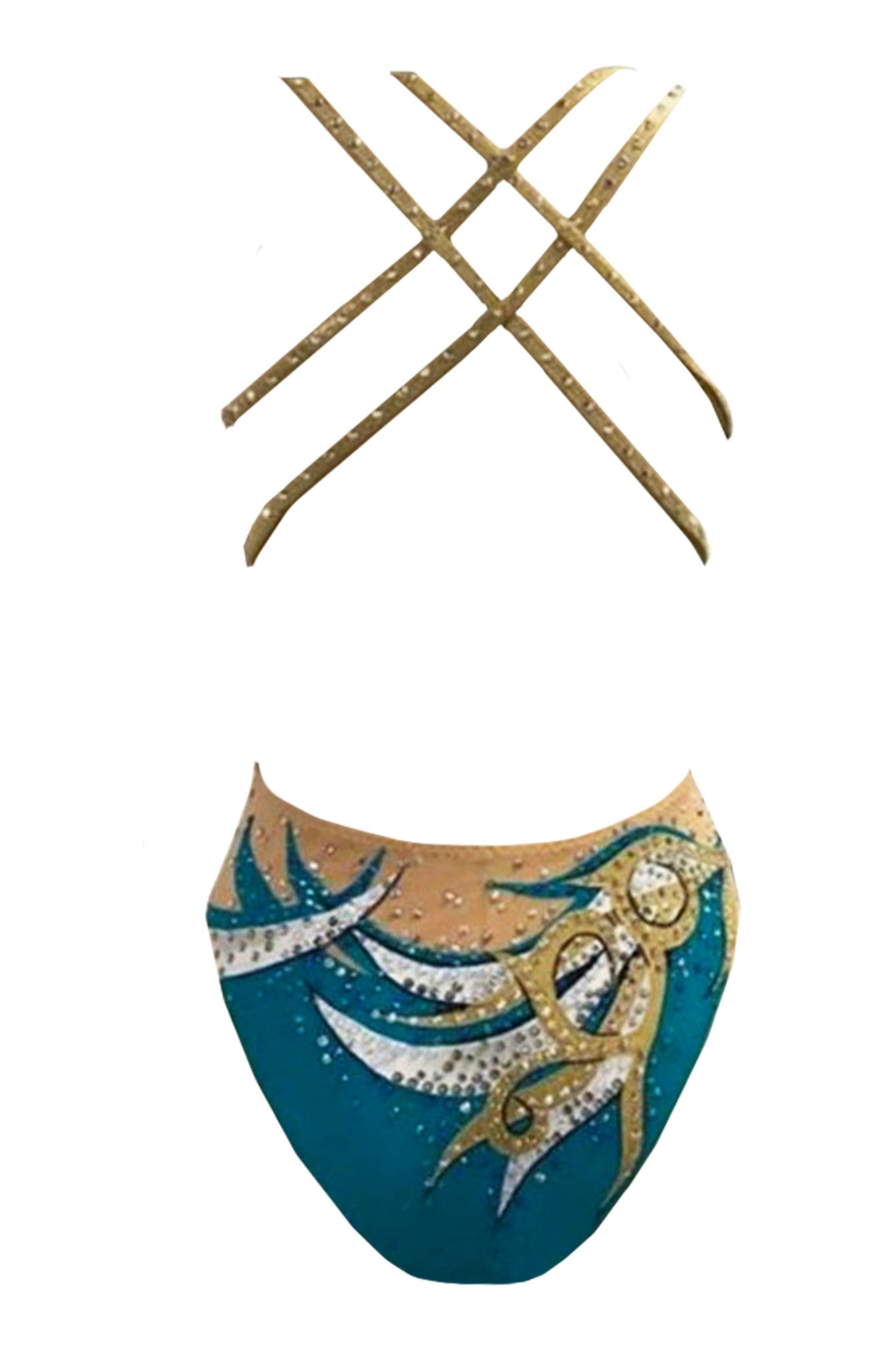 Maillot de bain pour les compétitions de natation synchronisée