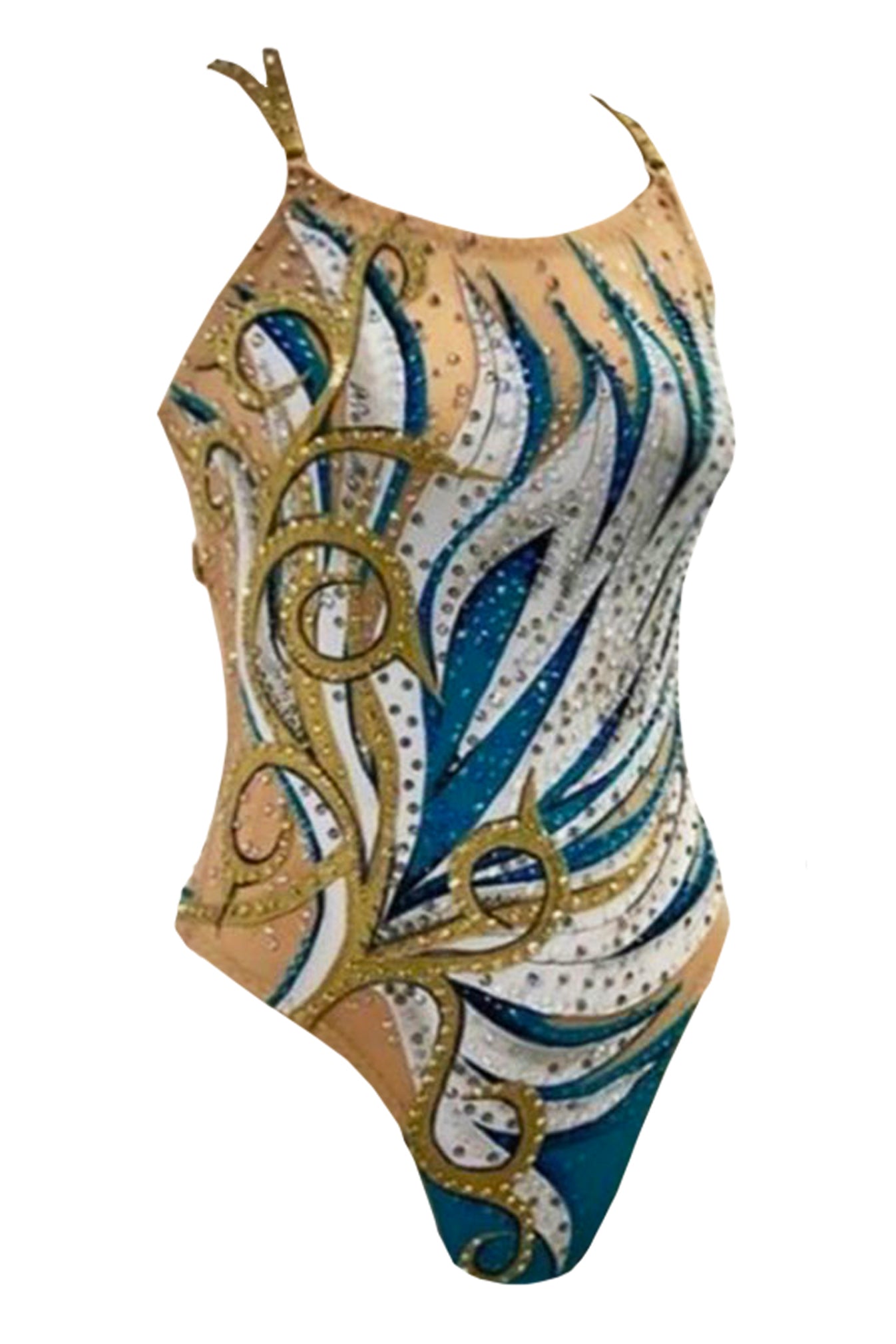 Maillot de bain pour les compétitions de natation synchronisée