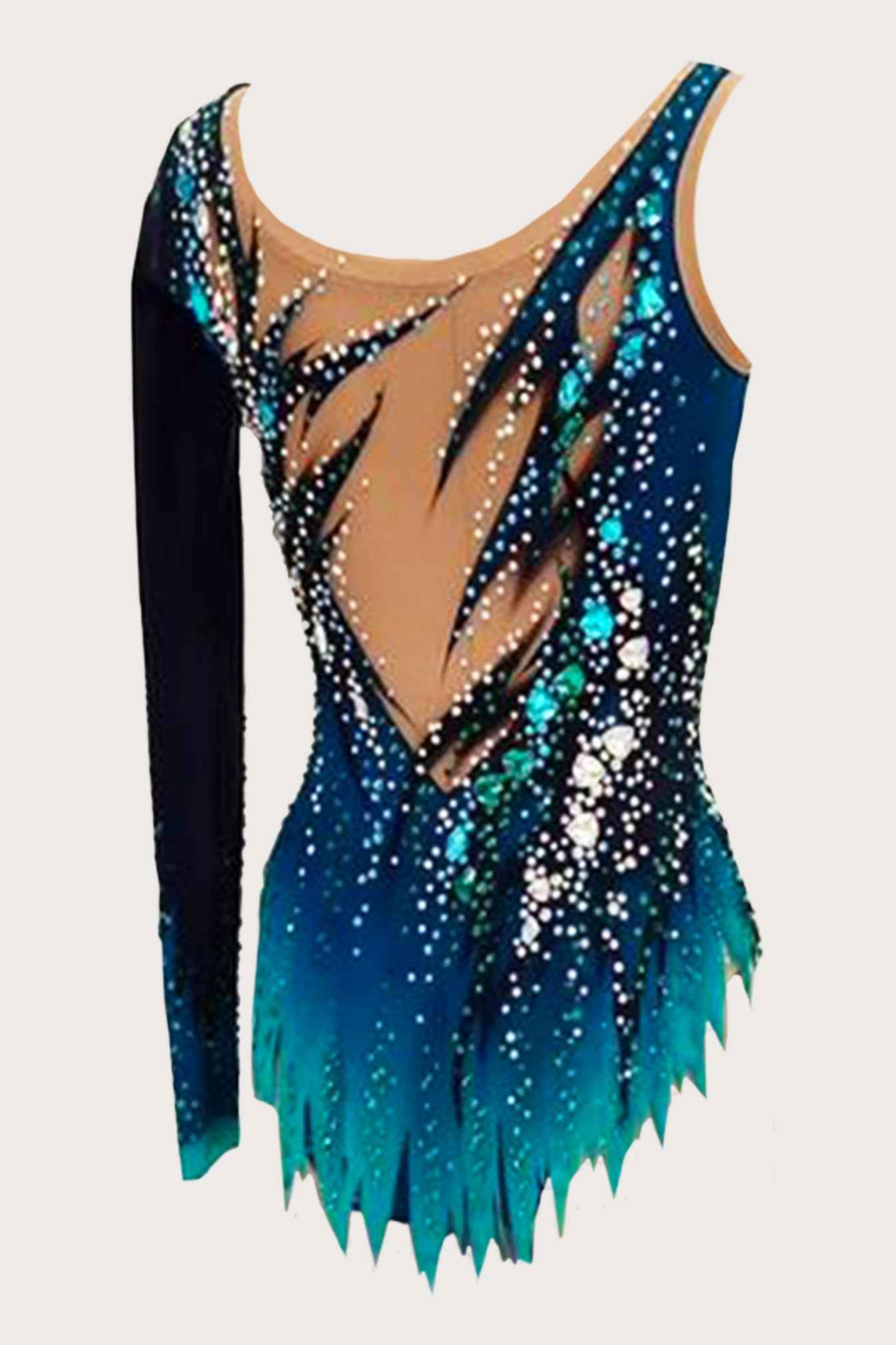 Justaucorps de gymnastique rythmique (sur mesure)