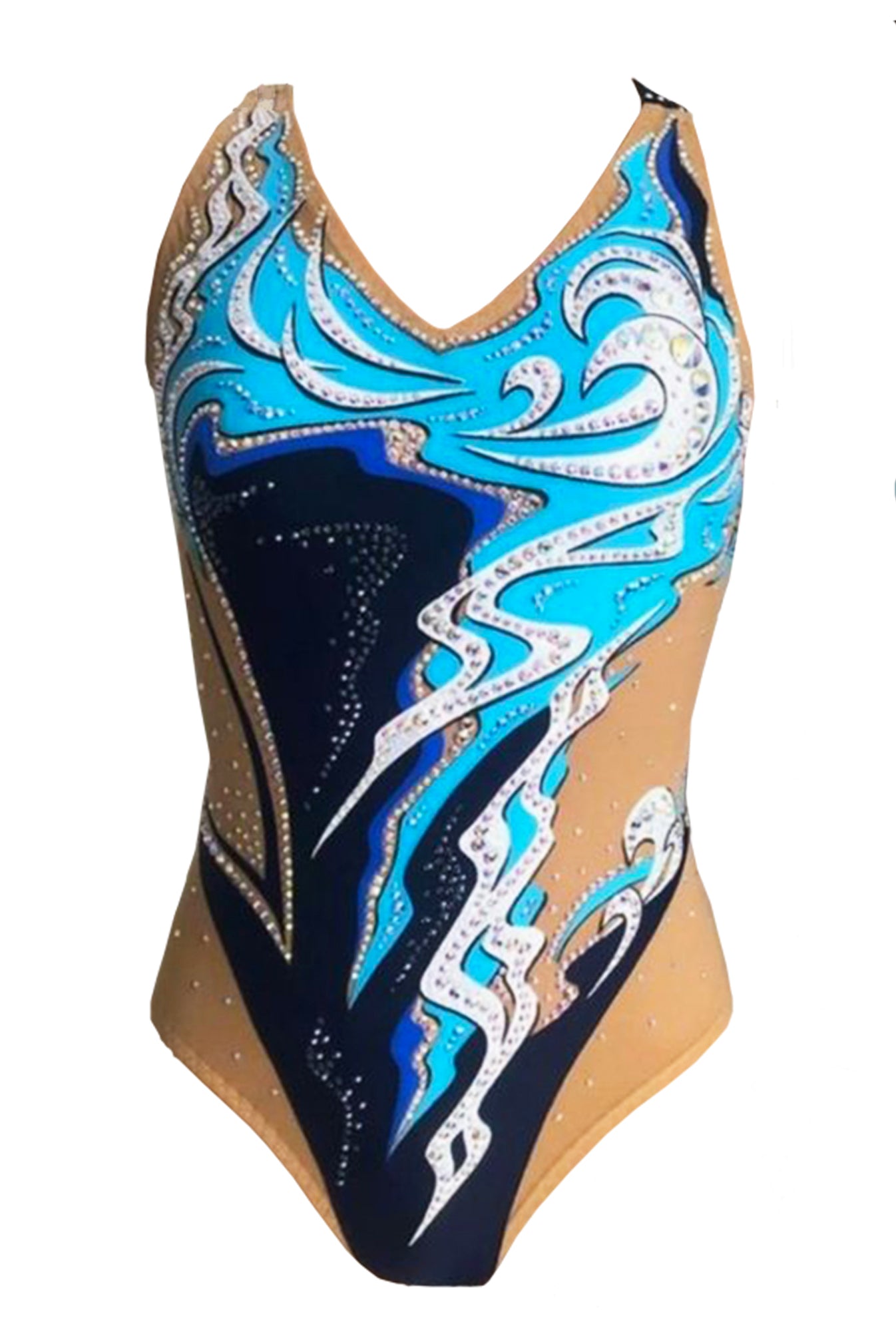 Leotard for Artistic Synchronised Swimming Competitions