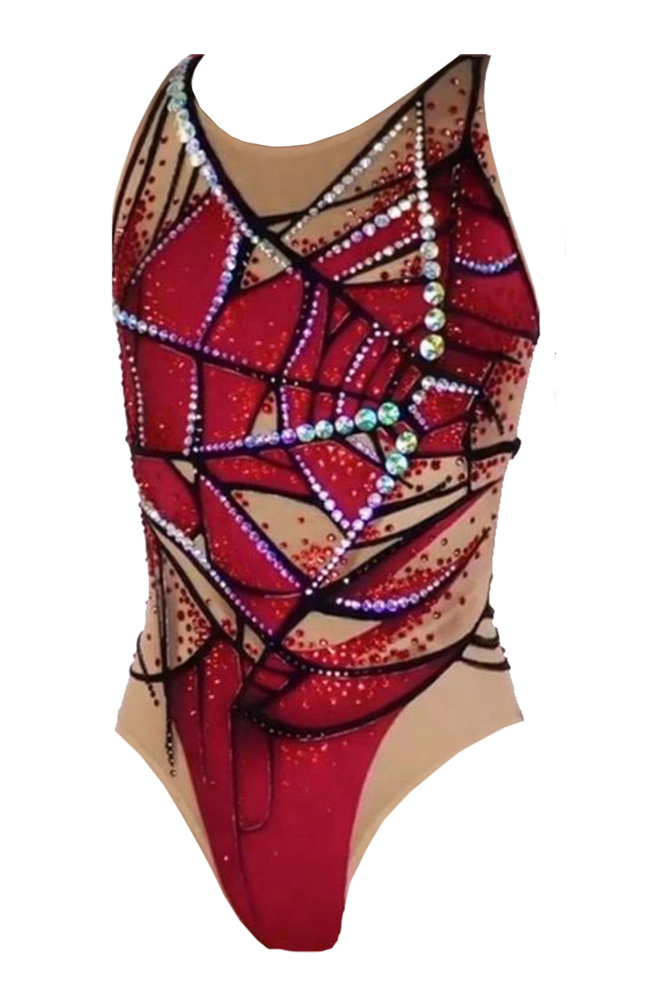 Maillot de bain pour les compétitions de natation synchronisée