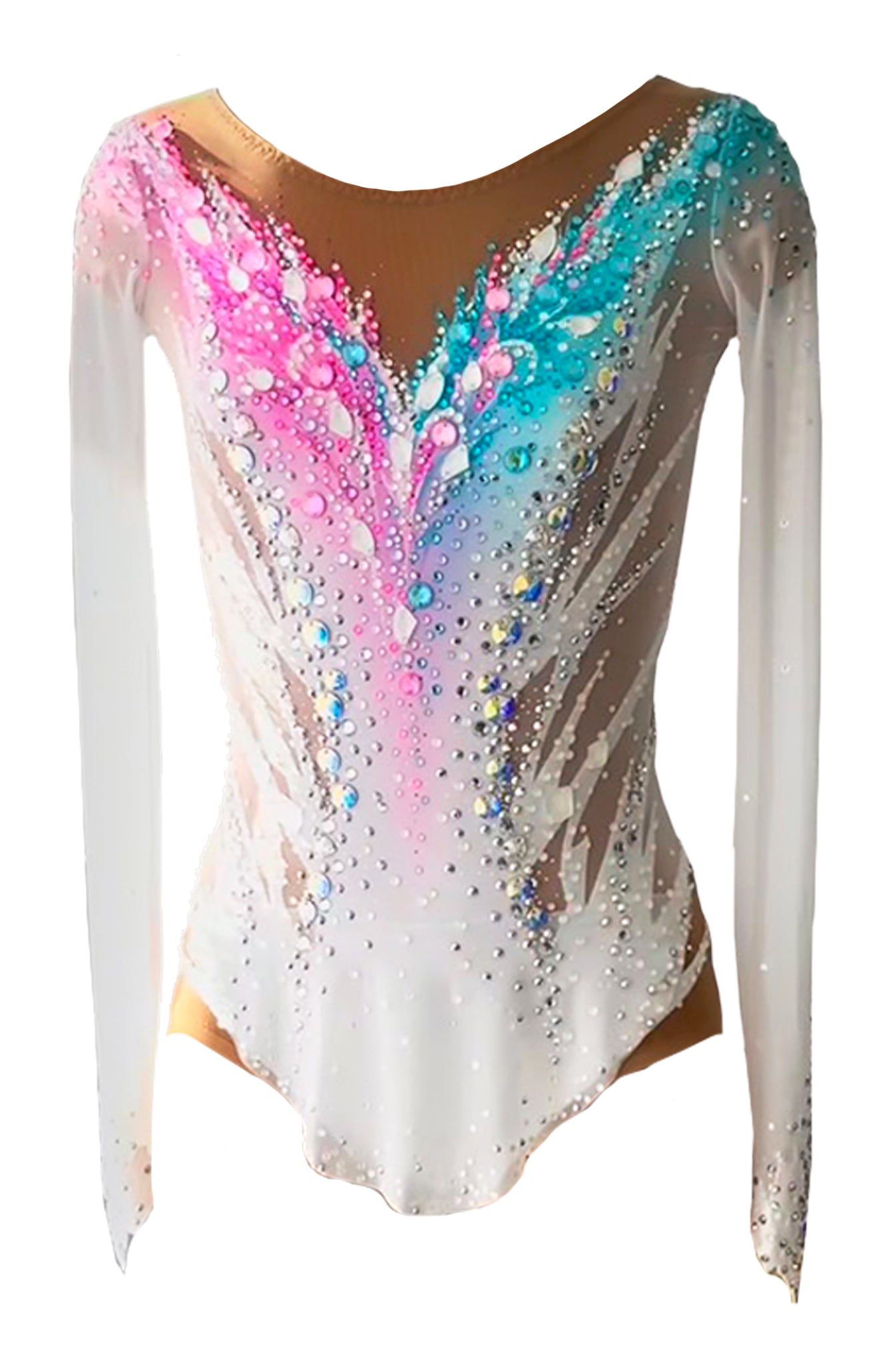 Justaucorps de gymnastique rythmique (en stock)