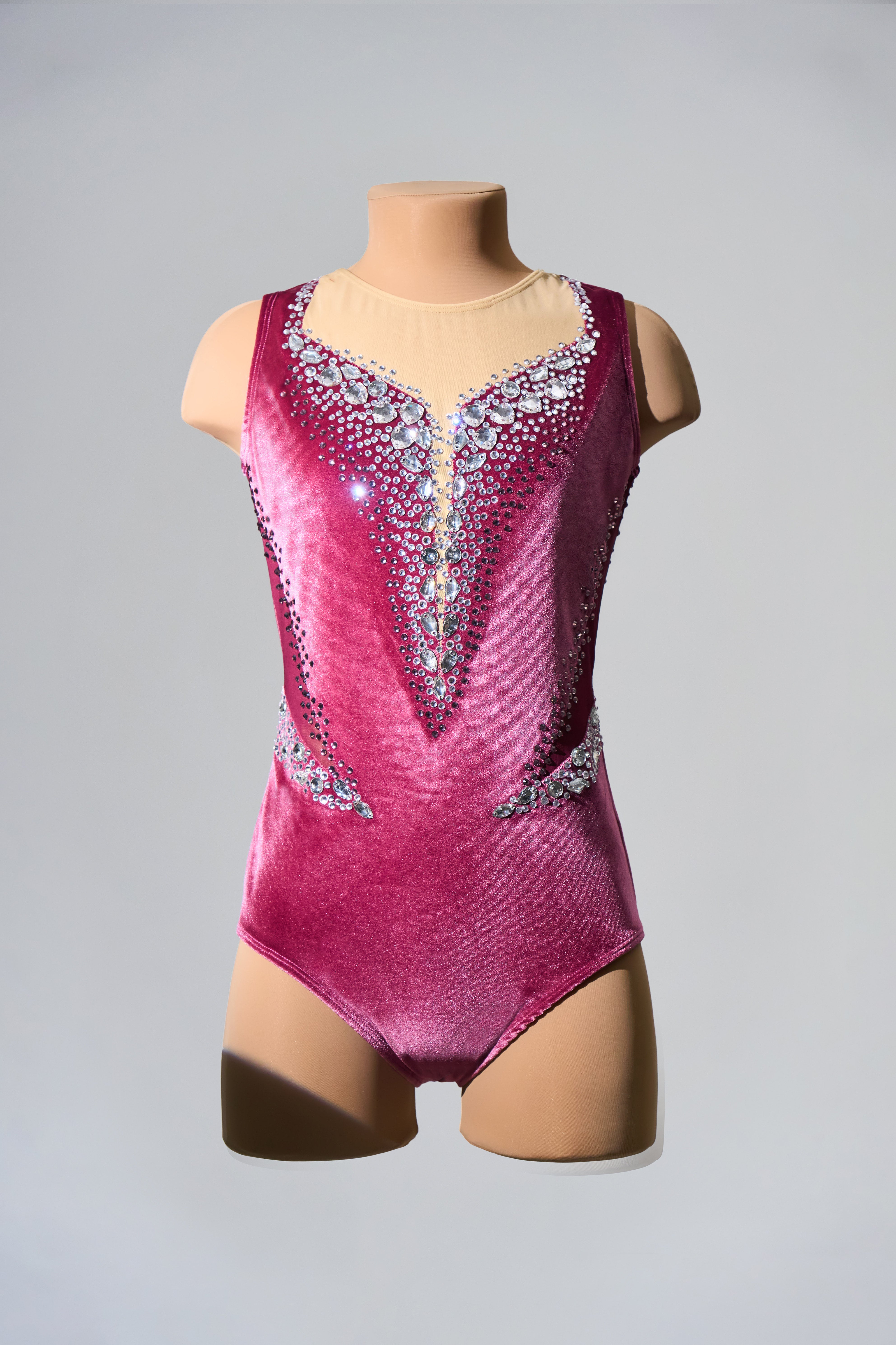 Justaucorps de gymnastique rythmique (sur mesure)
