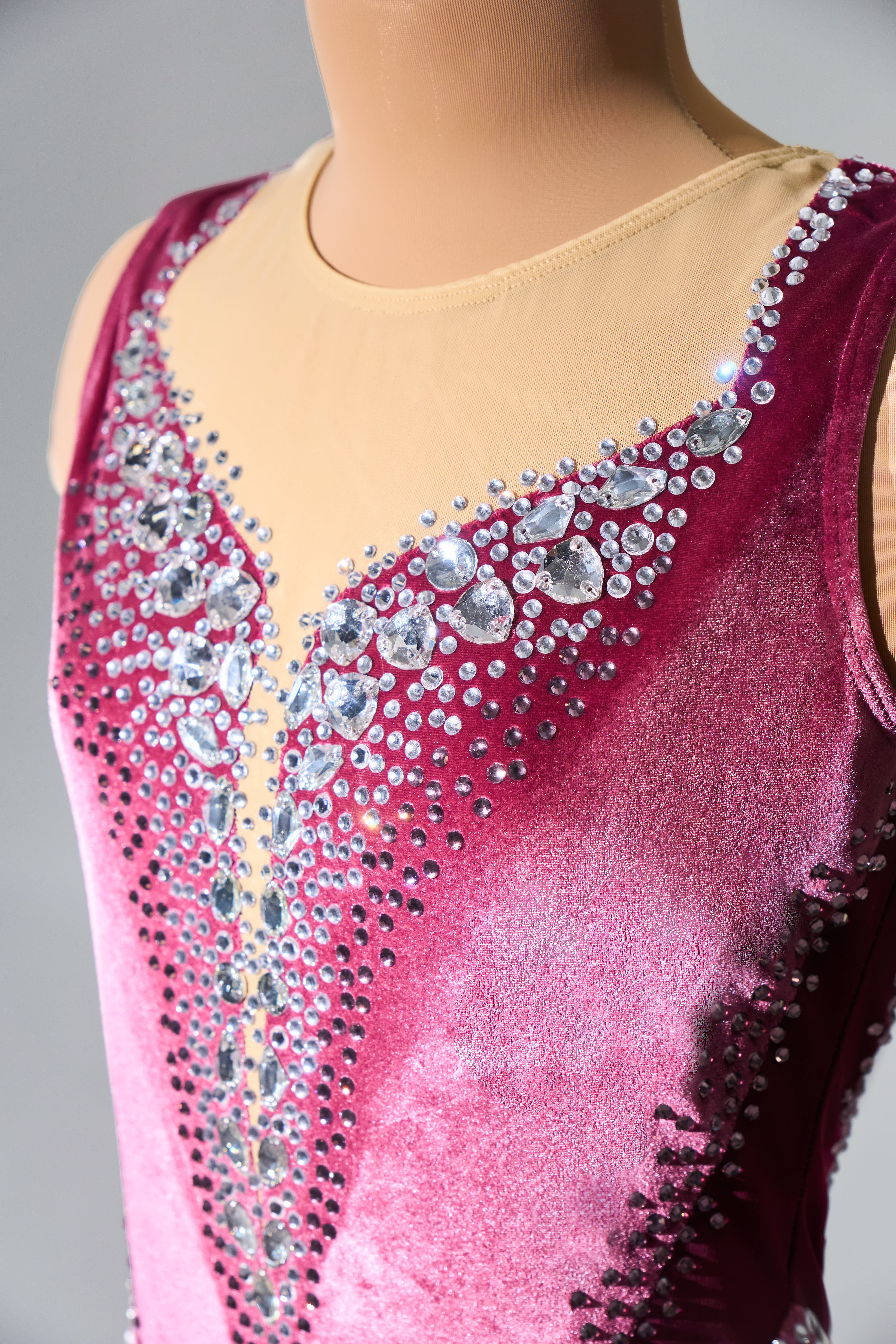Justaucorps de gymnastique rythmique (sur mesure)