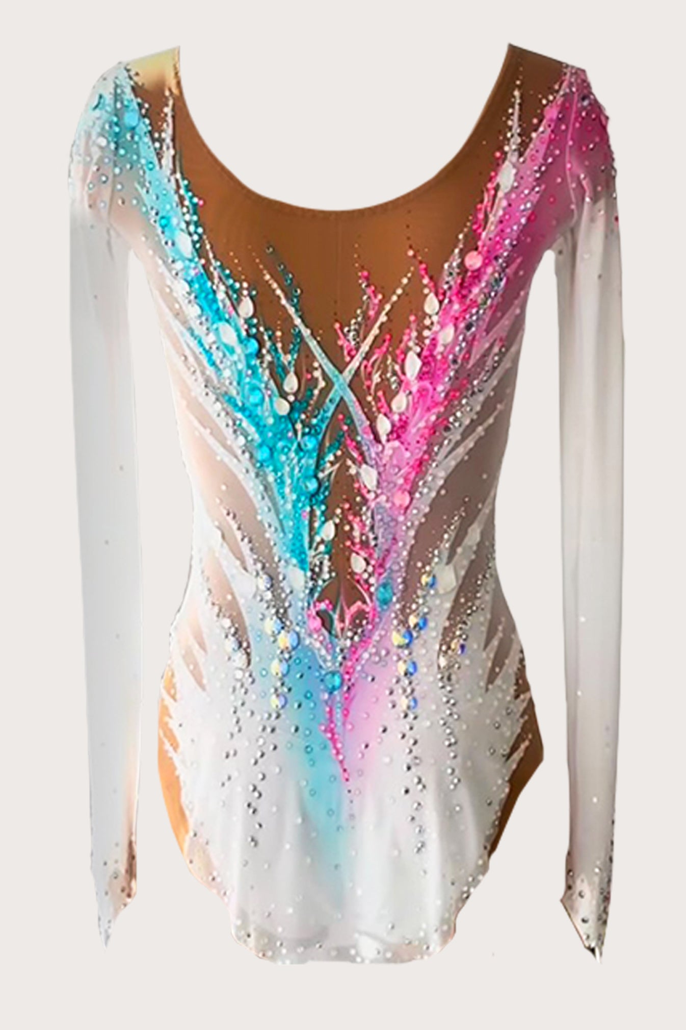 Justaucorps de gymnastique rythmique (en stock)