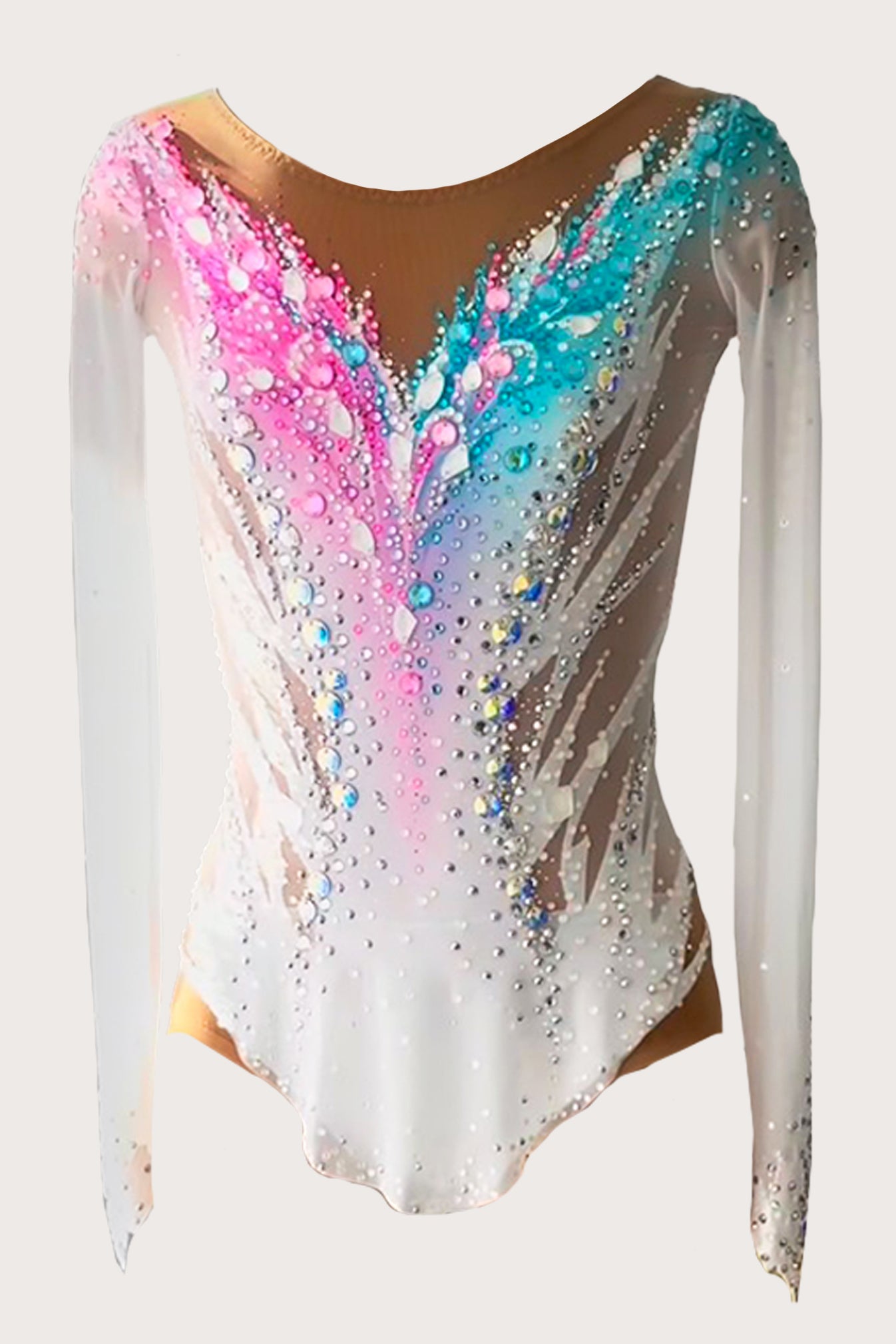 Justaucorps de gymnastique rythmique (en stock)