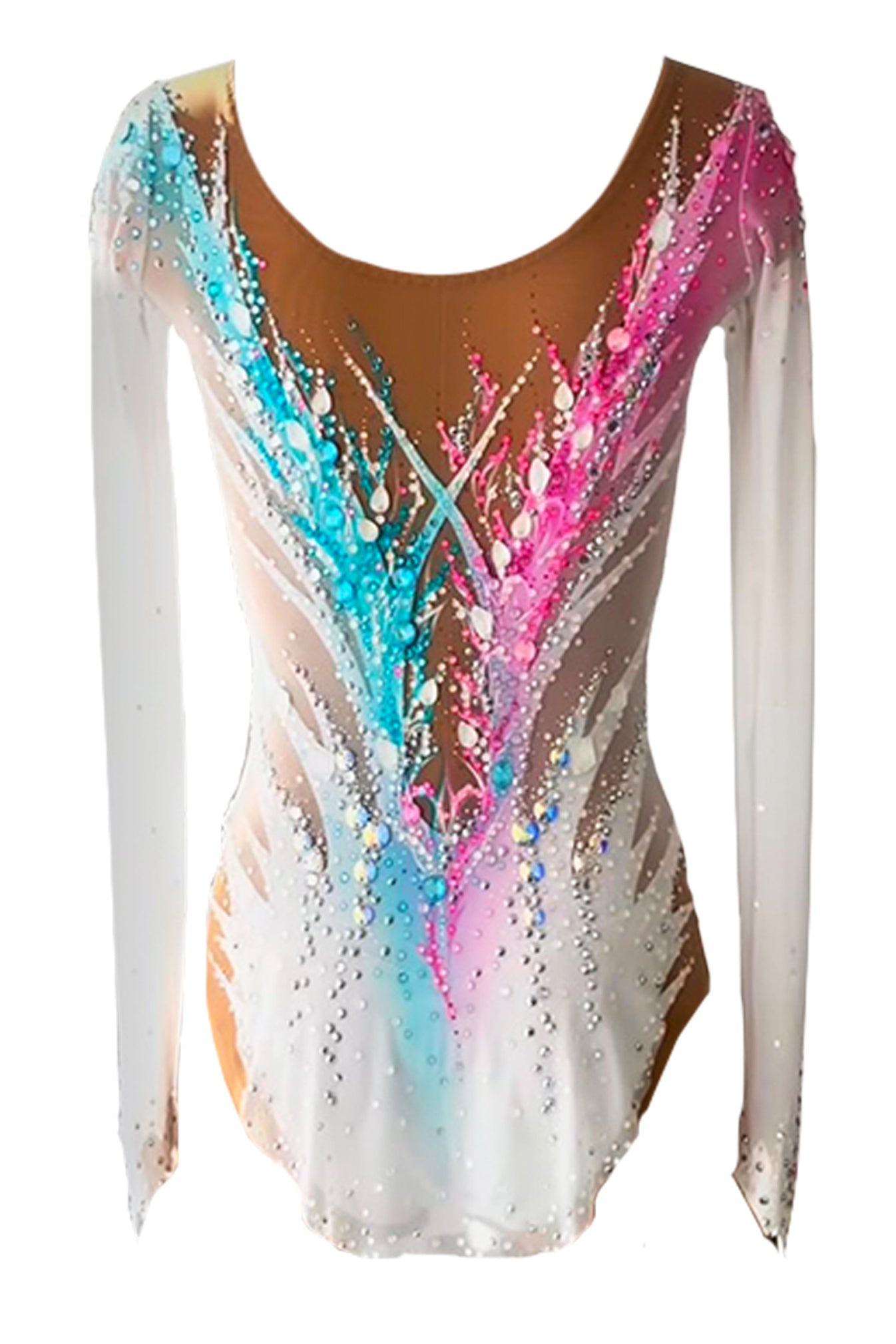 Justaucorps de gymnastique rythmique (en stock)