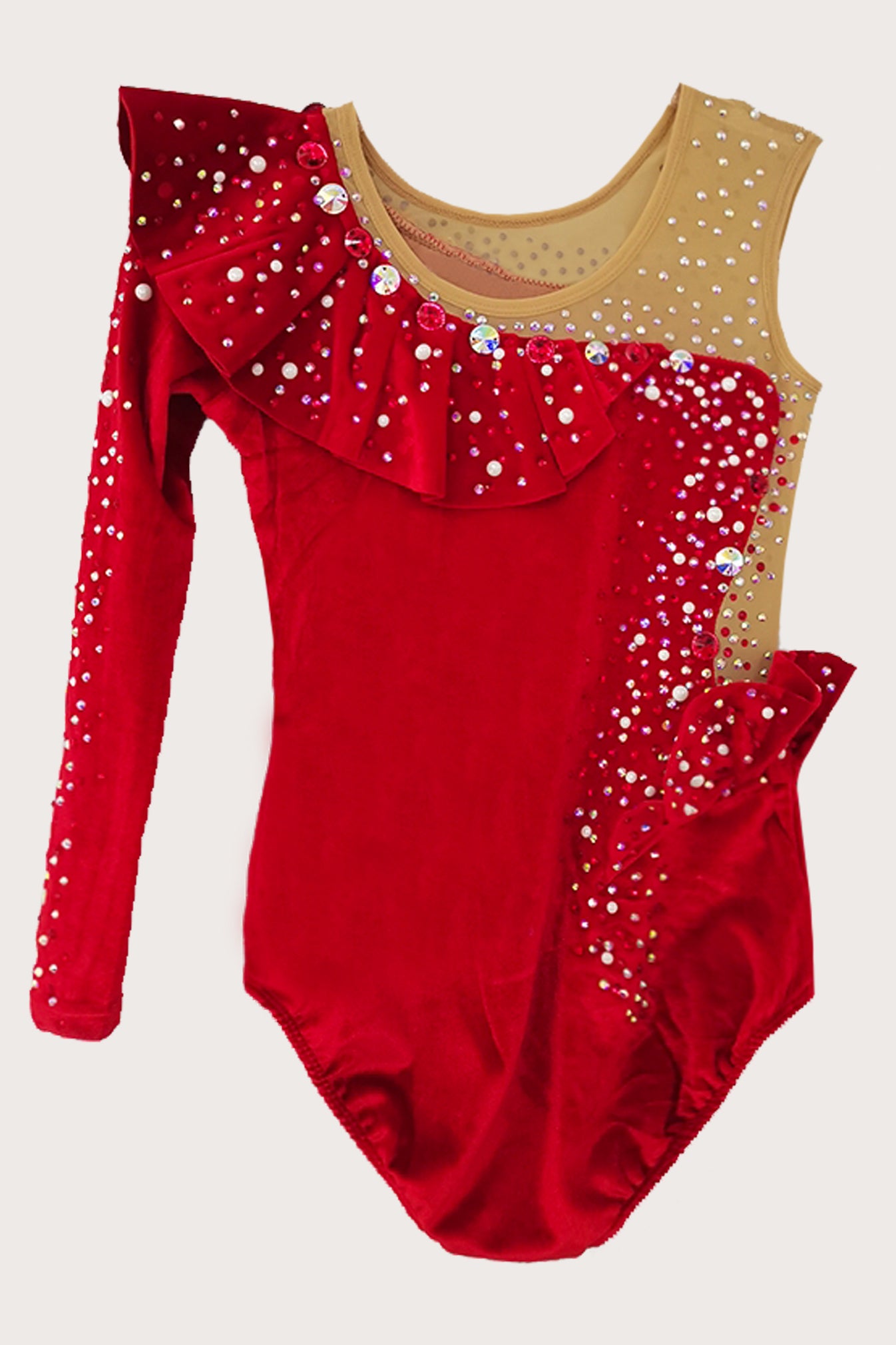 Justaucorps de gymnastique rythmique (en stock)