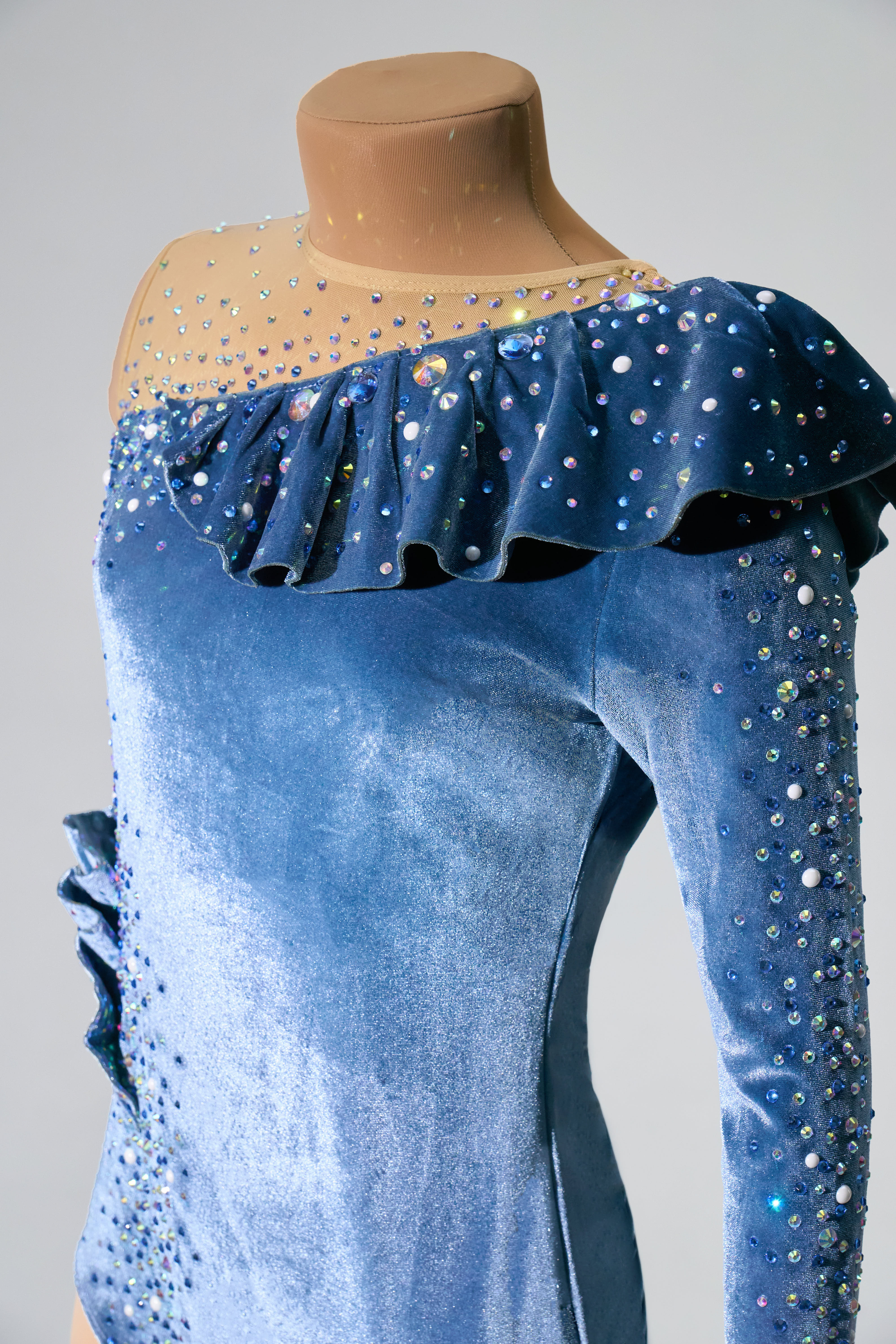 Justaucorps de gymnastique rythmique (sur mesure)