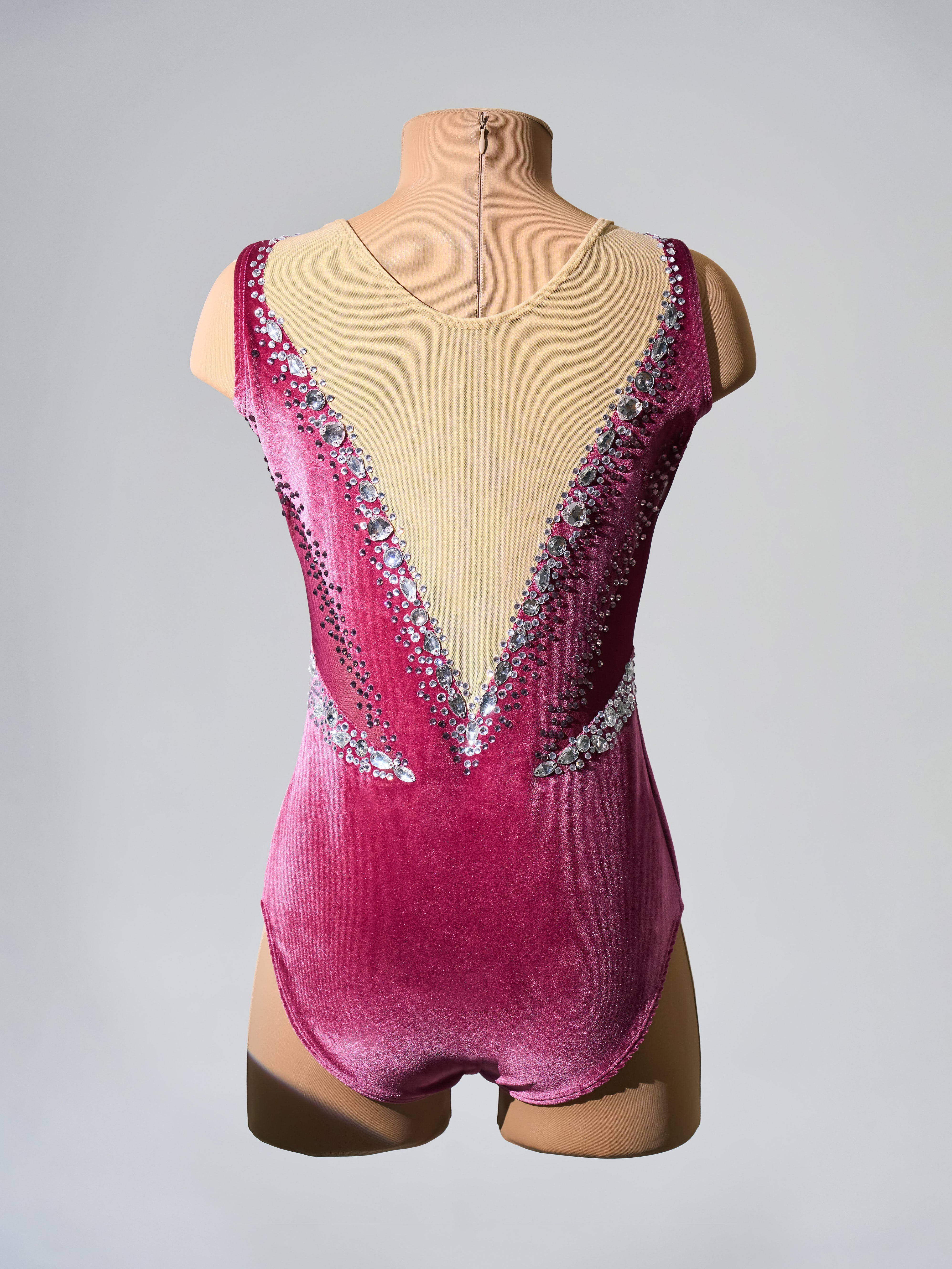 Justaucorps de gymnastique rythmique (sur mesure)