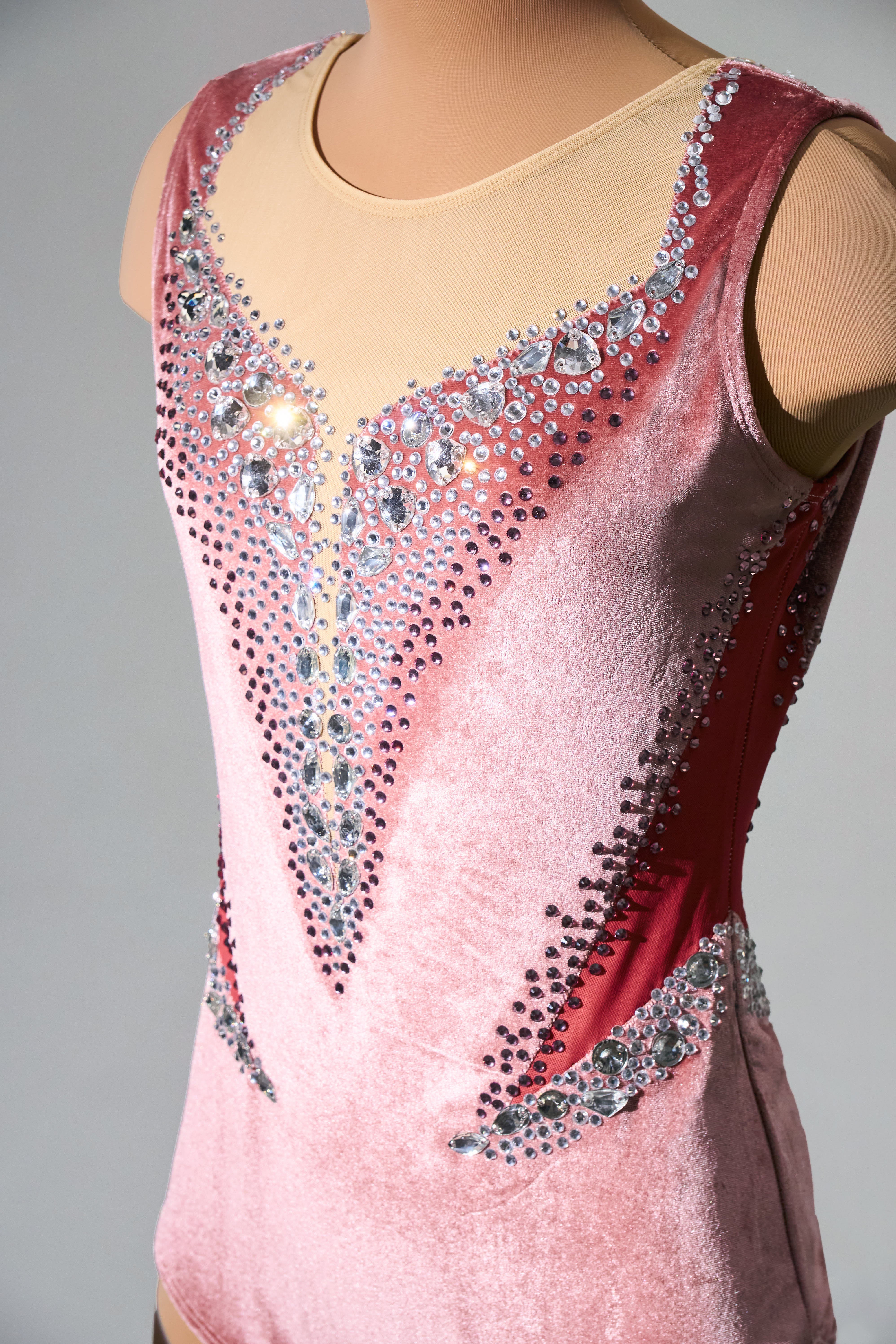 Justaucorps de gymnastique rythmique (en stock)