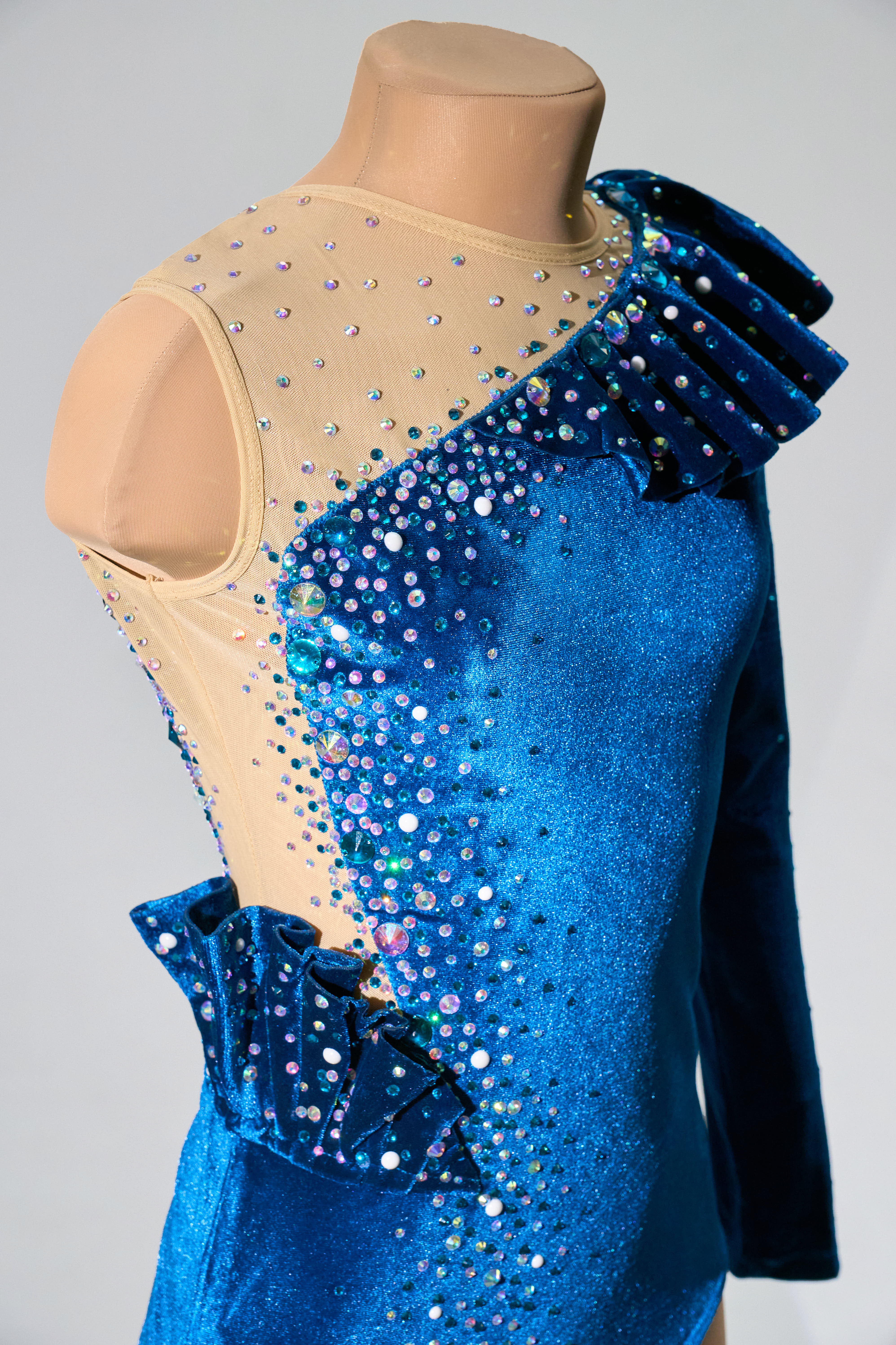 Justaucorps de gymnastique rythmique (sur mesure)