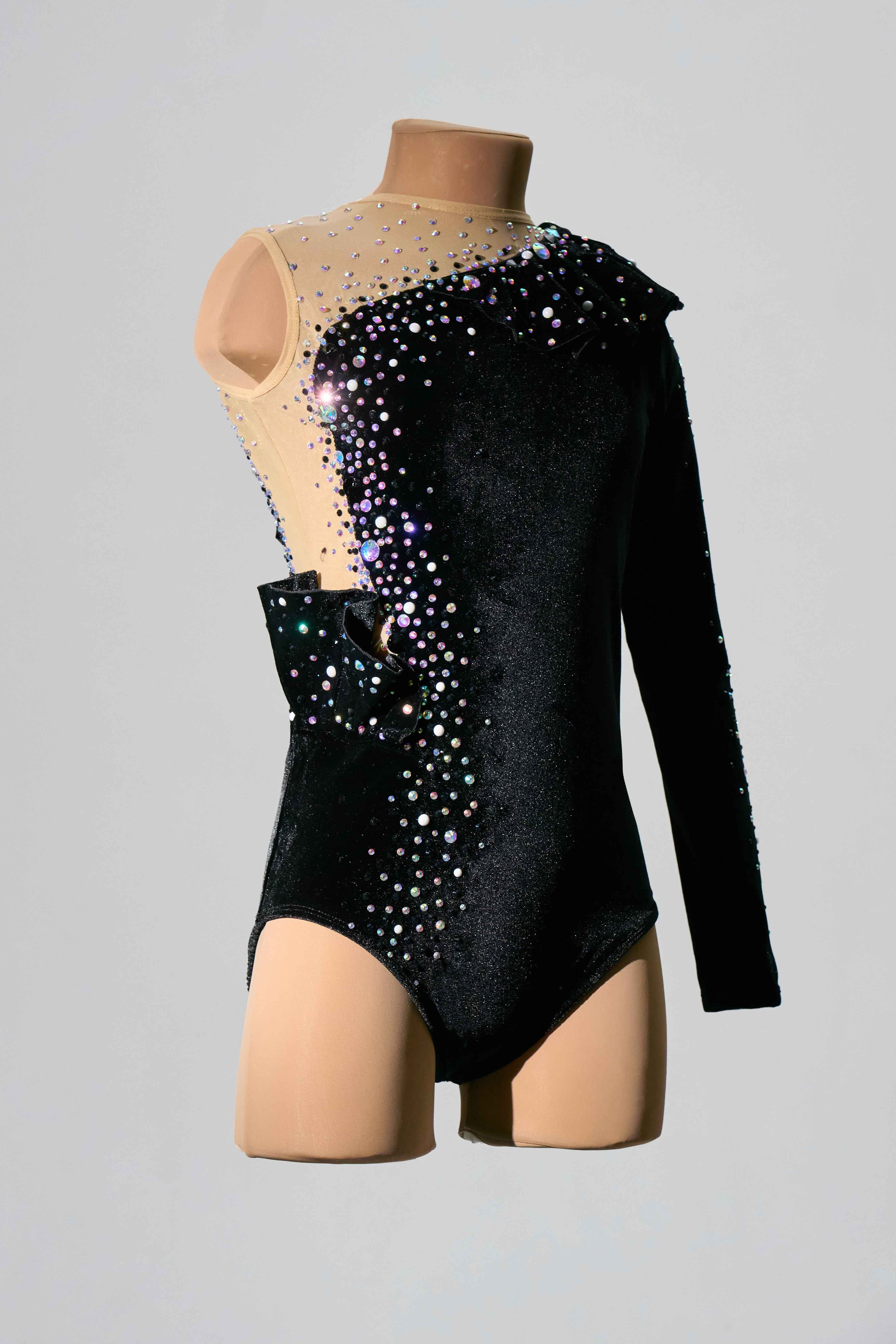 Justaucorps de gymnastique rythmique (sur mesure)