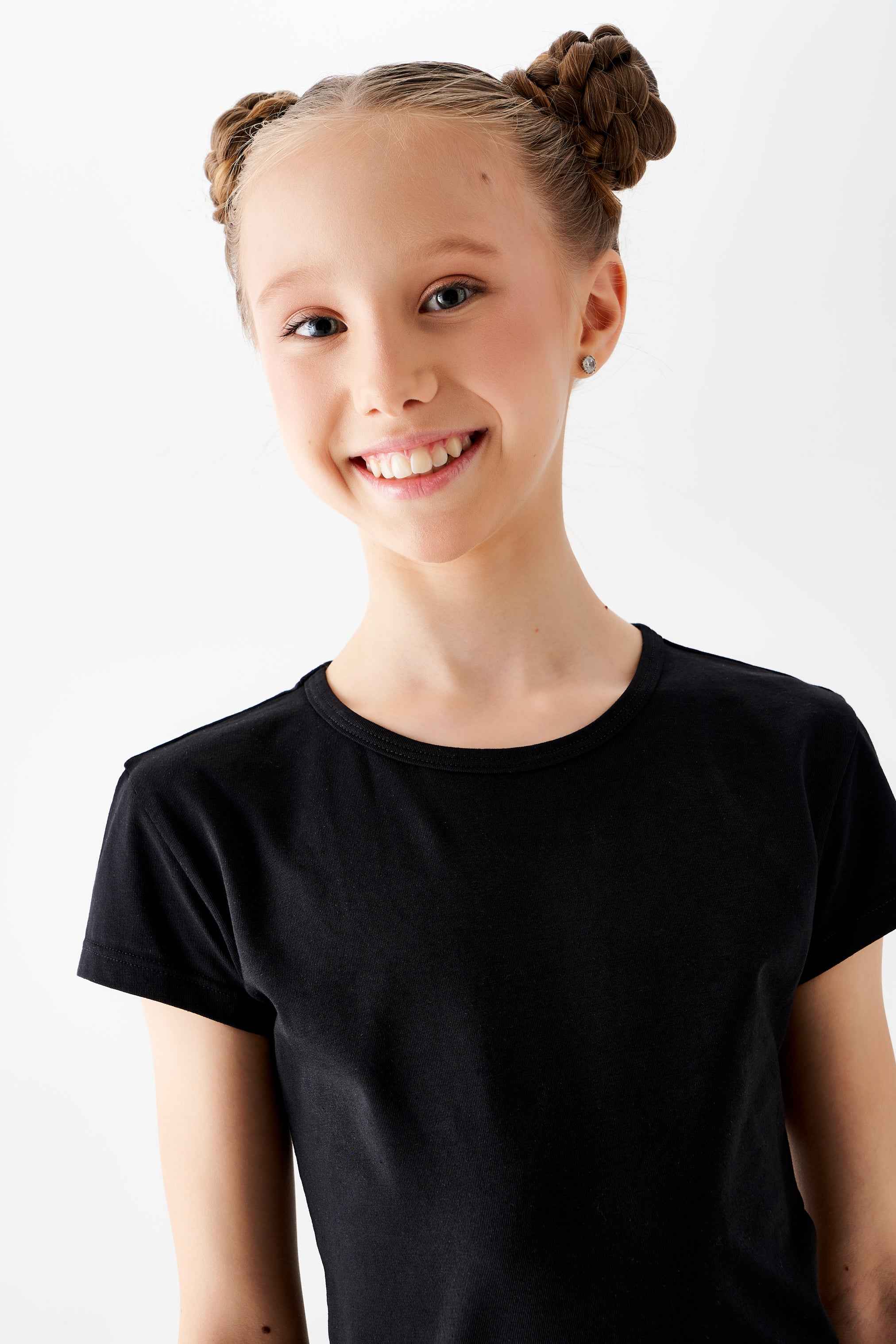 T-shirt basique " Laure " (noir)