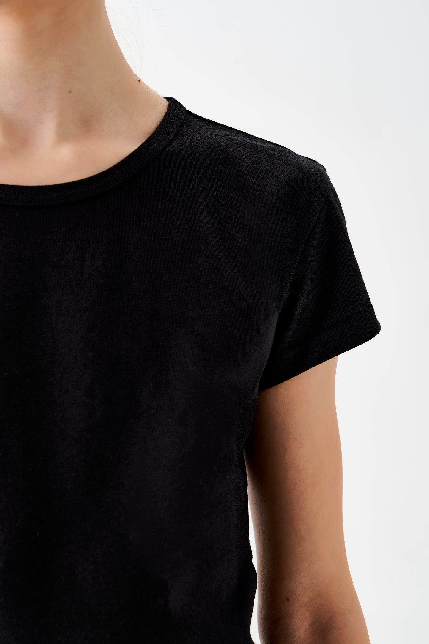 T-shirt basique " Laure " (noir)