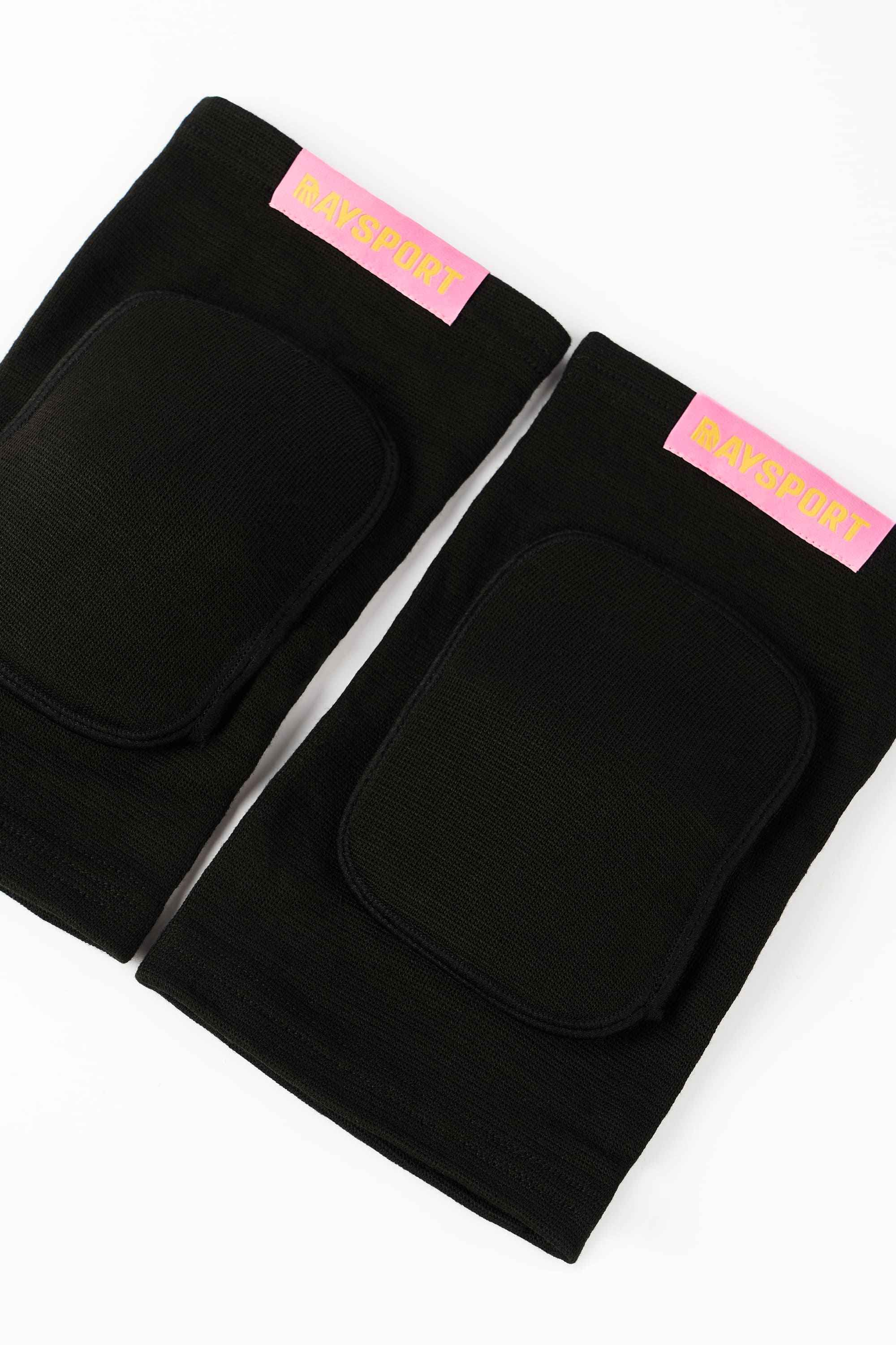 Genouillères de gymnastique et de danse moderne et urbaine " Raysport " (noires)