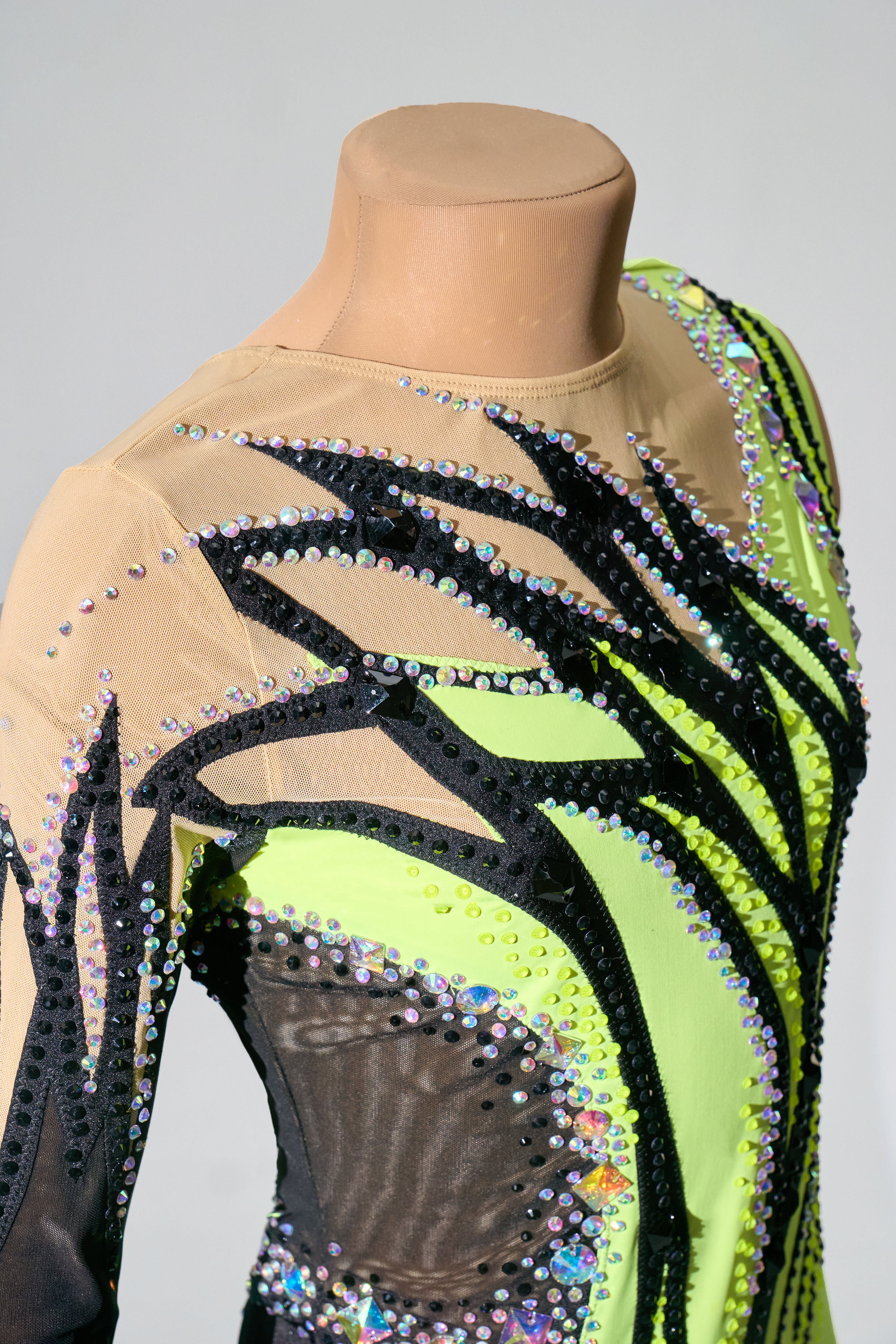 Justaucorps de gymnastique rythmique (sur mesure)