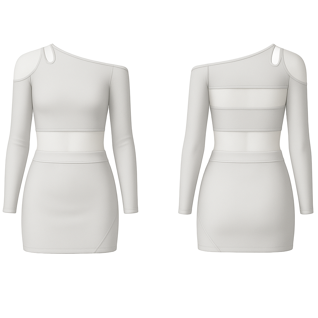 Set de tenue de cheerleading « Aurélie »