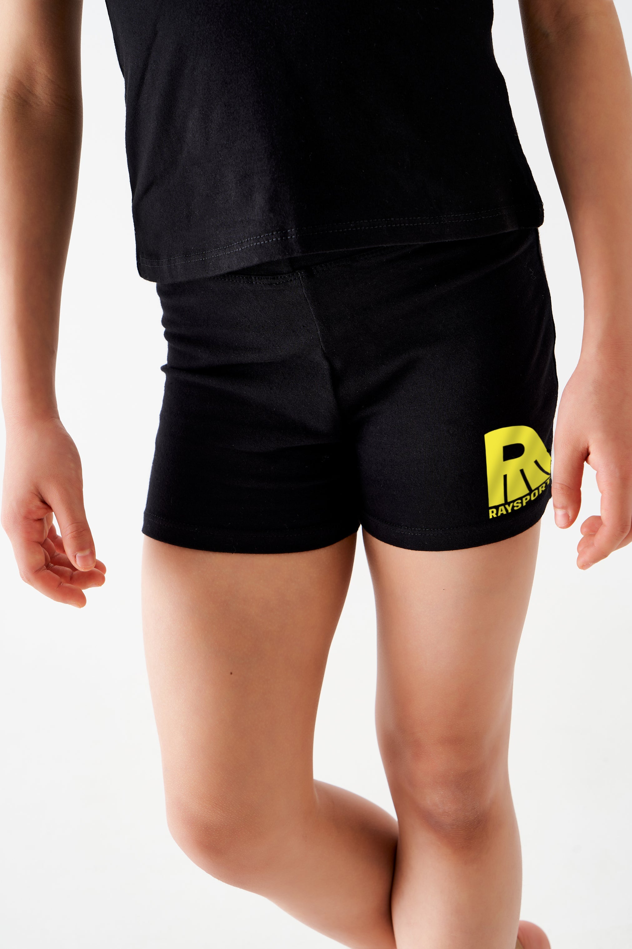 Short de sport " Anita " pour enfants (noir)