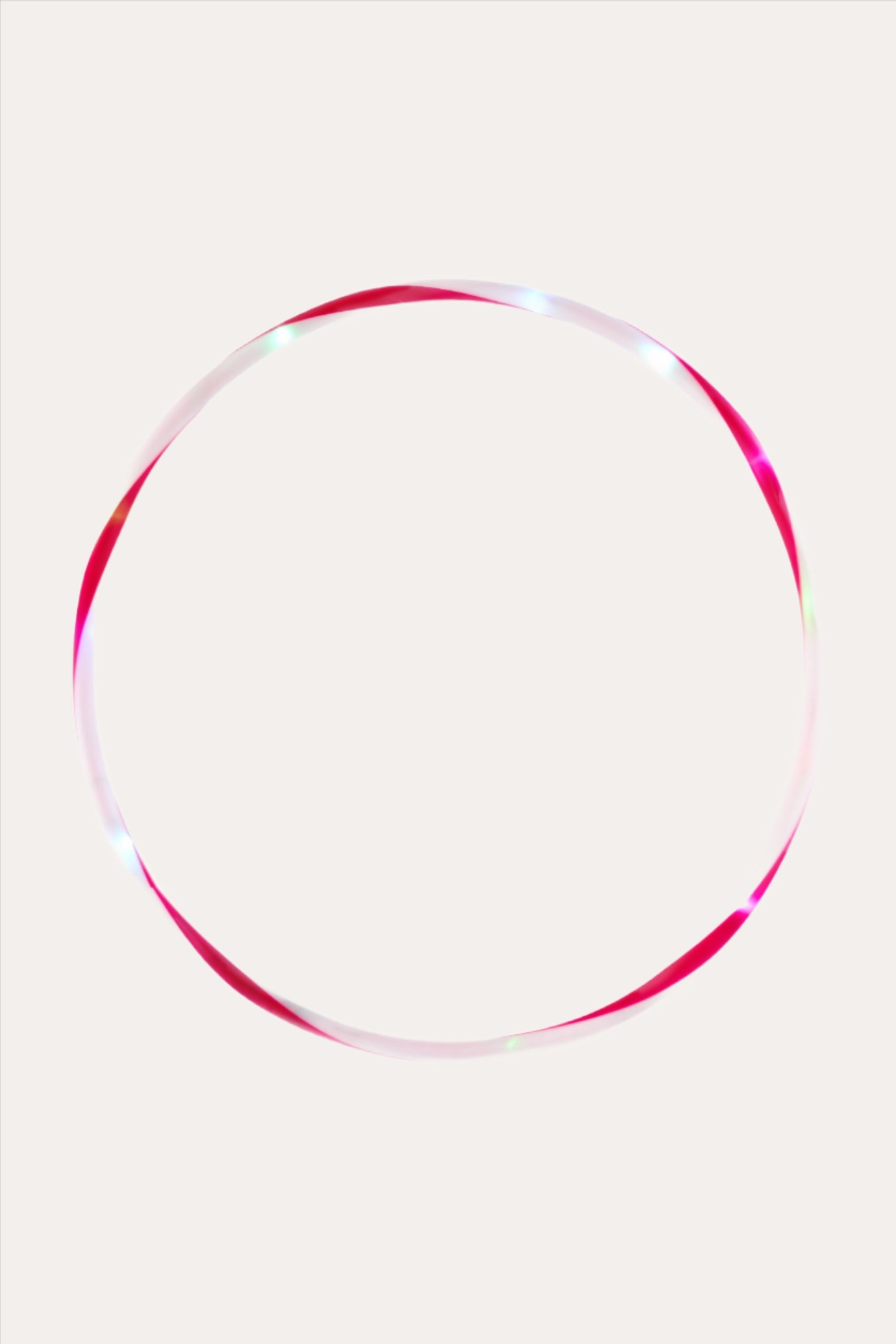 Cerceau de gymnastique lumineux LED