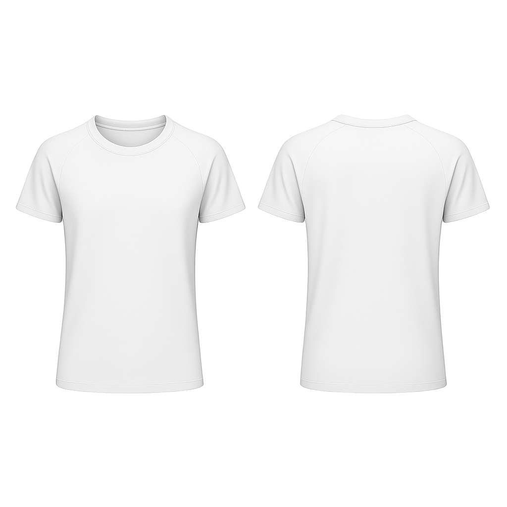 9. T-shirt basique à coupe droite (manches courtes)