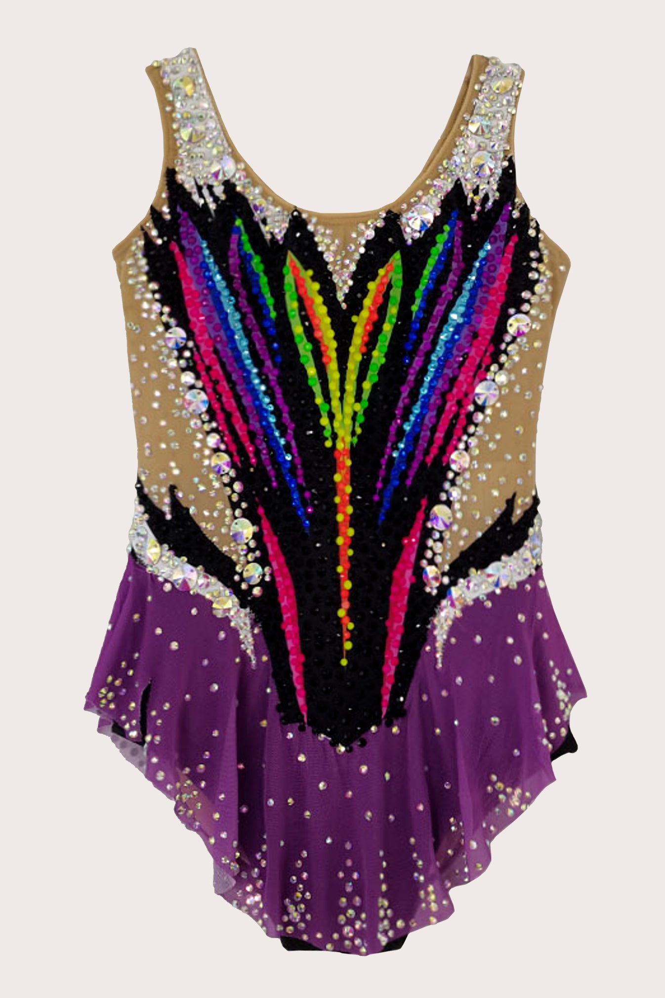Justaucorps de gymnastique rythmique (sur mesure)