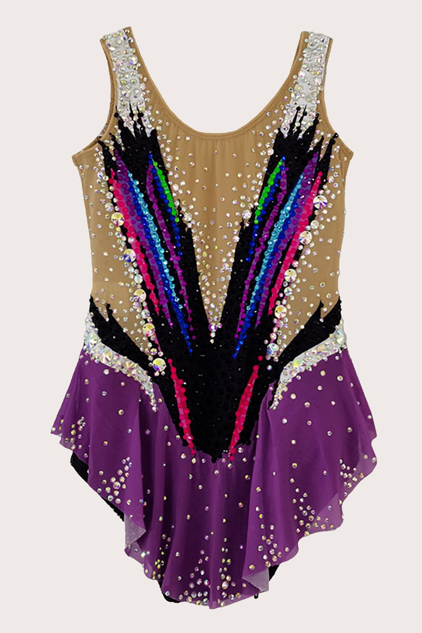Justaucorps de gymnastique rythmique (sur mesure)