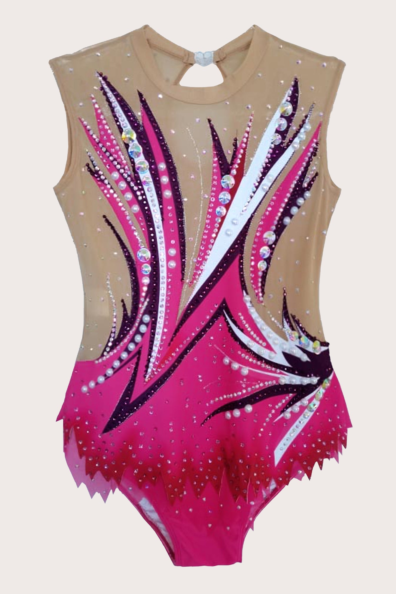 Justaucorps de gymnastique rythmique (sur mesure)