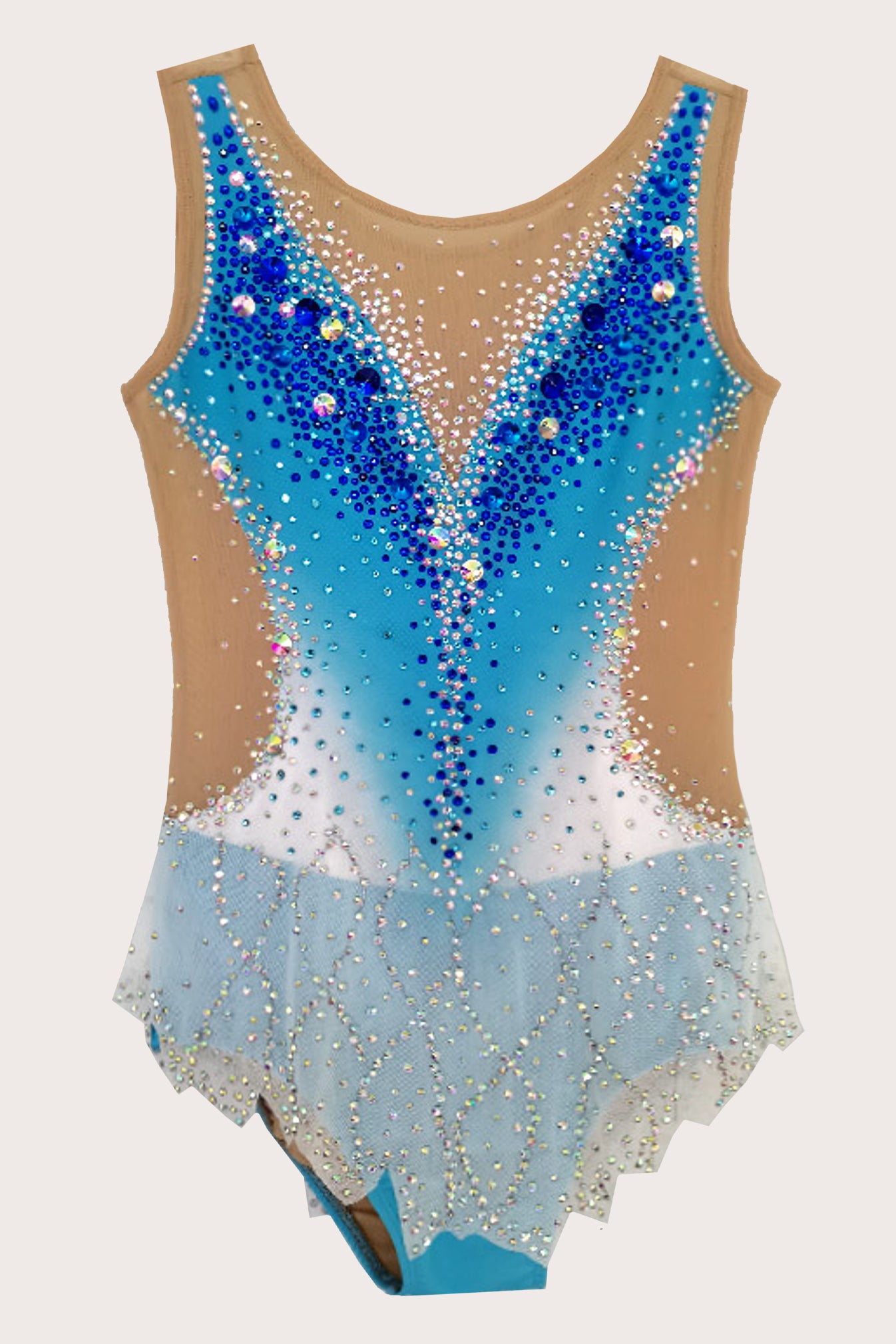 Justaucorps de gymnastique rythmique (sur mesure)
